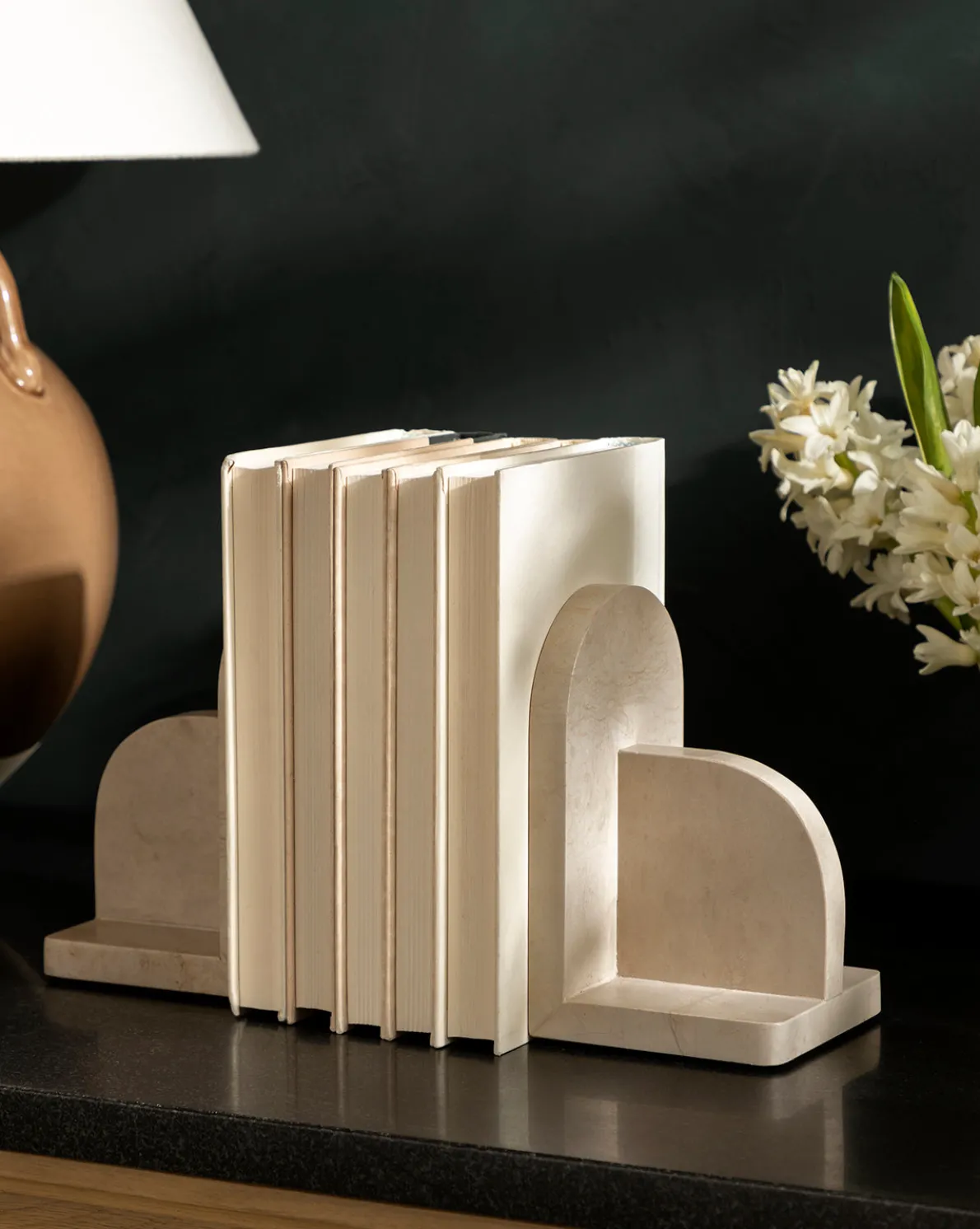 Foster Stone Bookends (Set of 2)