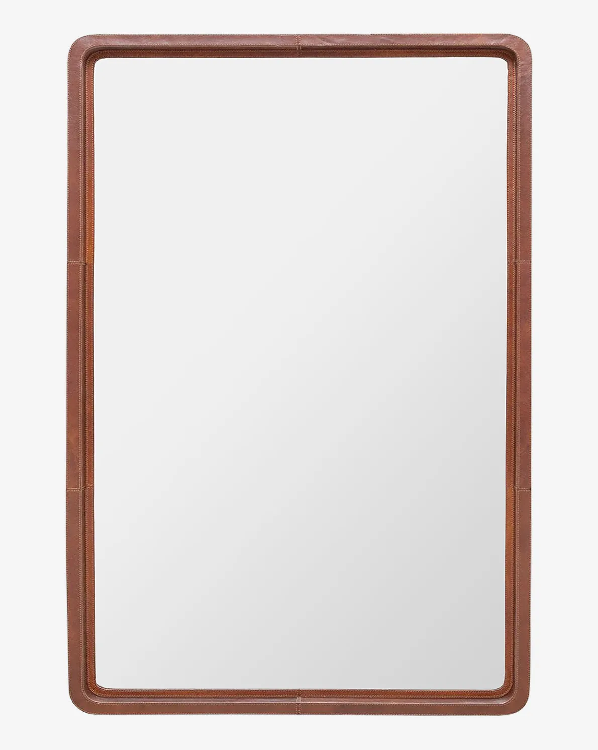 Franklin Leather Mirror