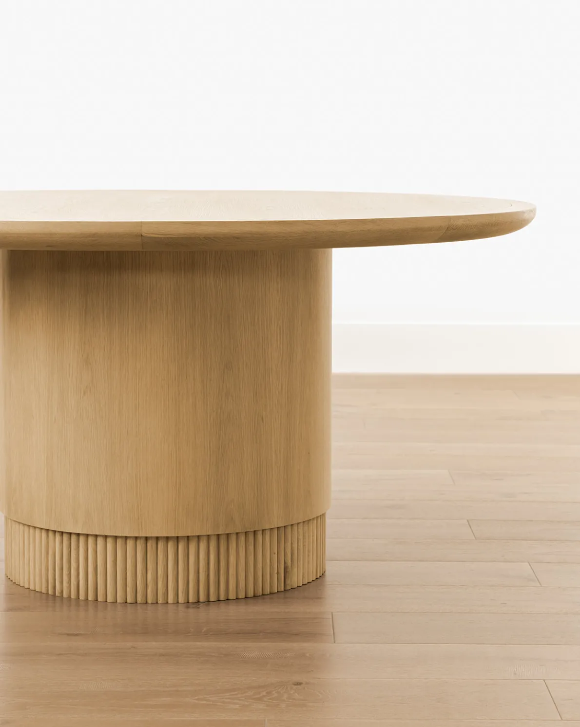 Gilroy Round Oak Dining Table
