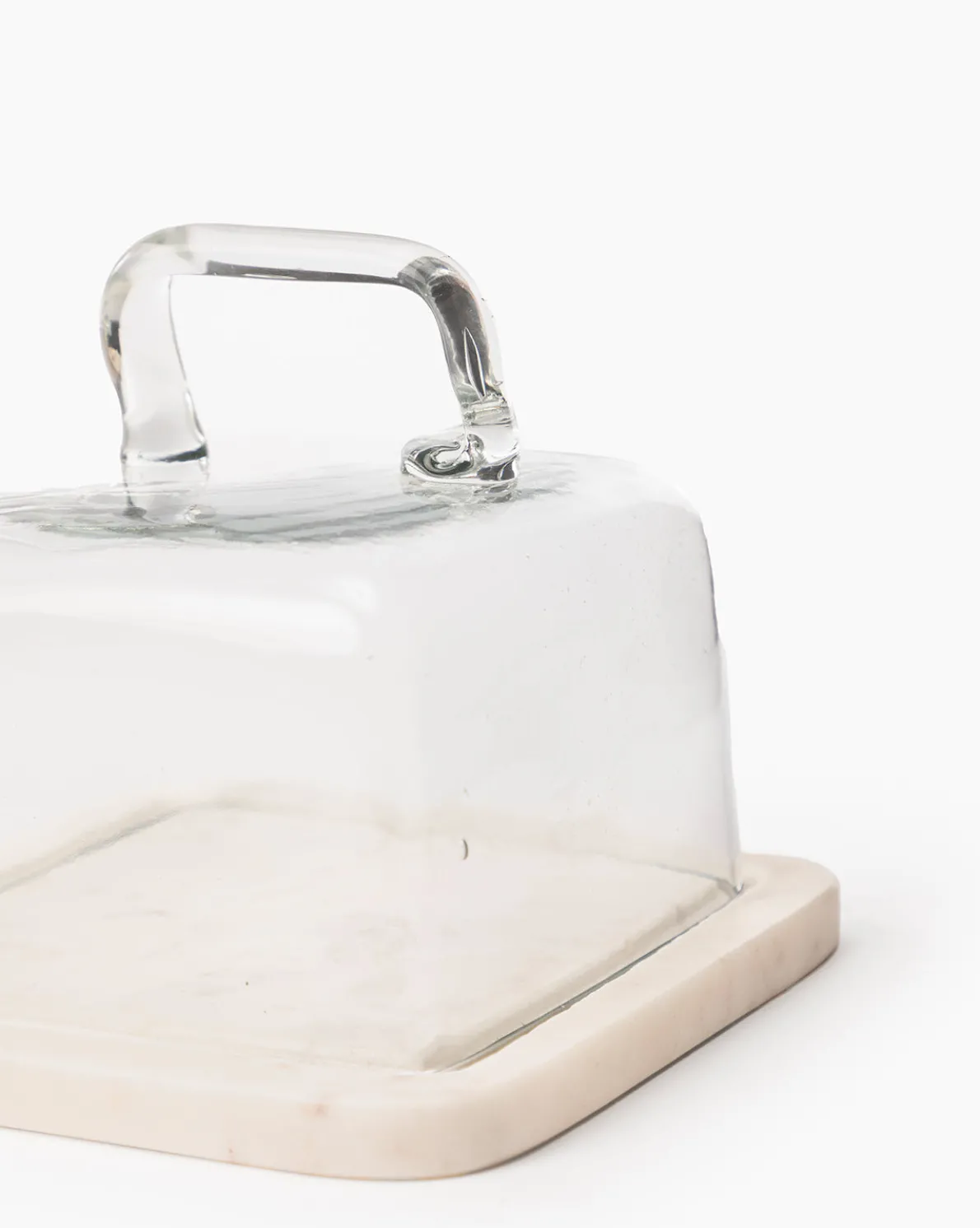 Glass & Marble Cloche