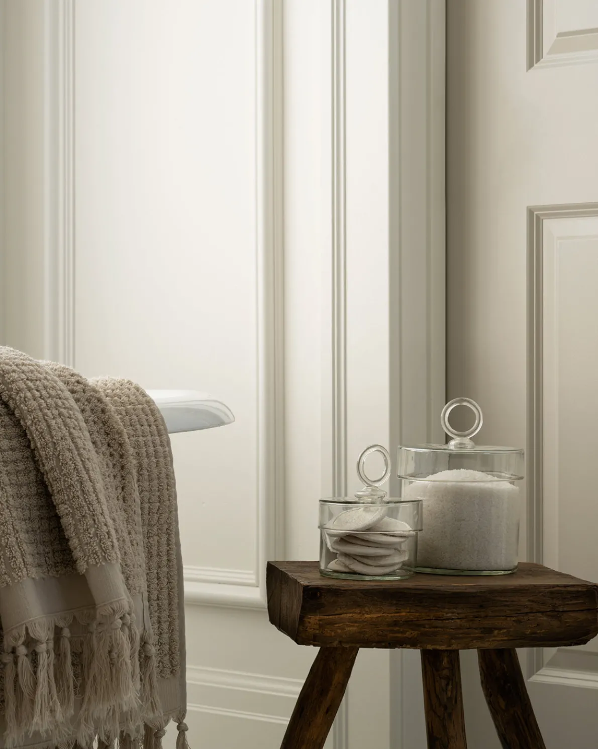 Glass Lidded Canister