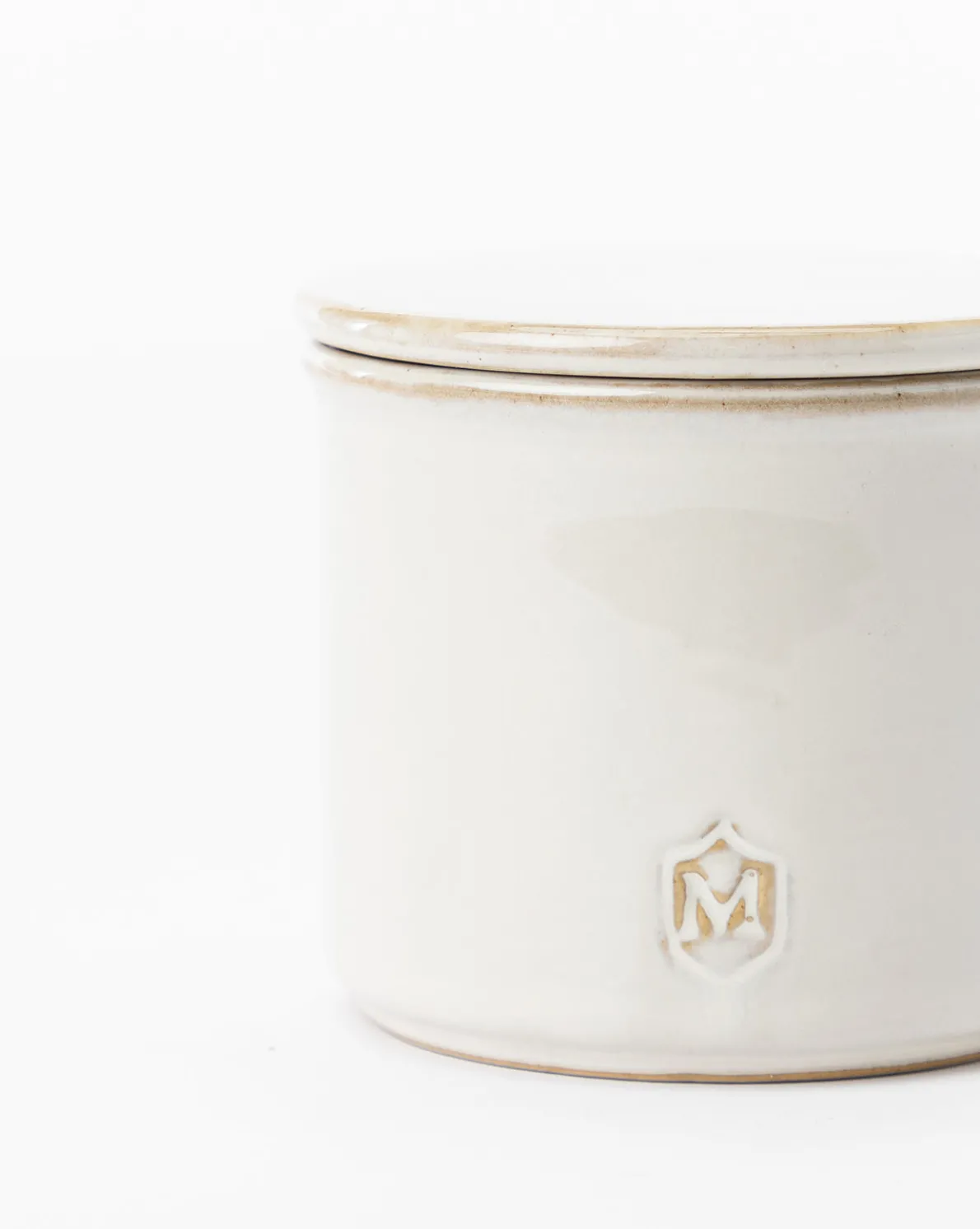 Glazed Stoneware Salt Cellar