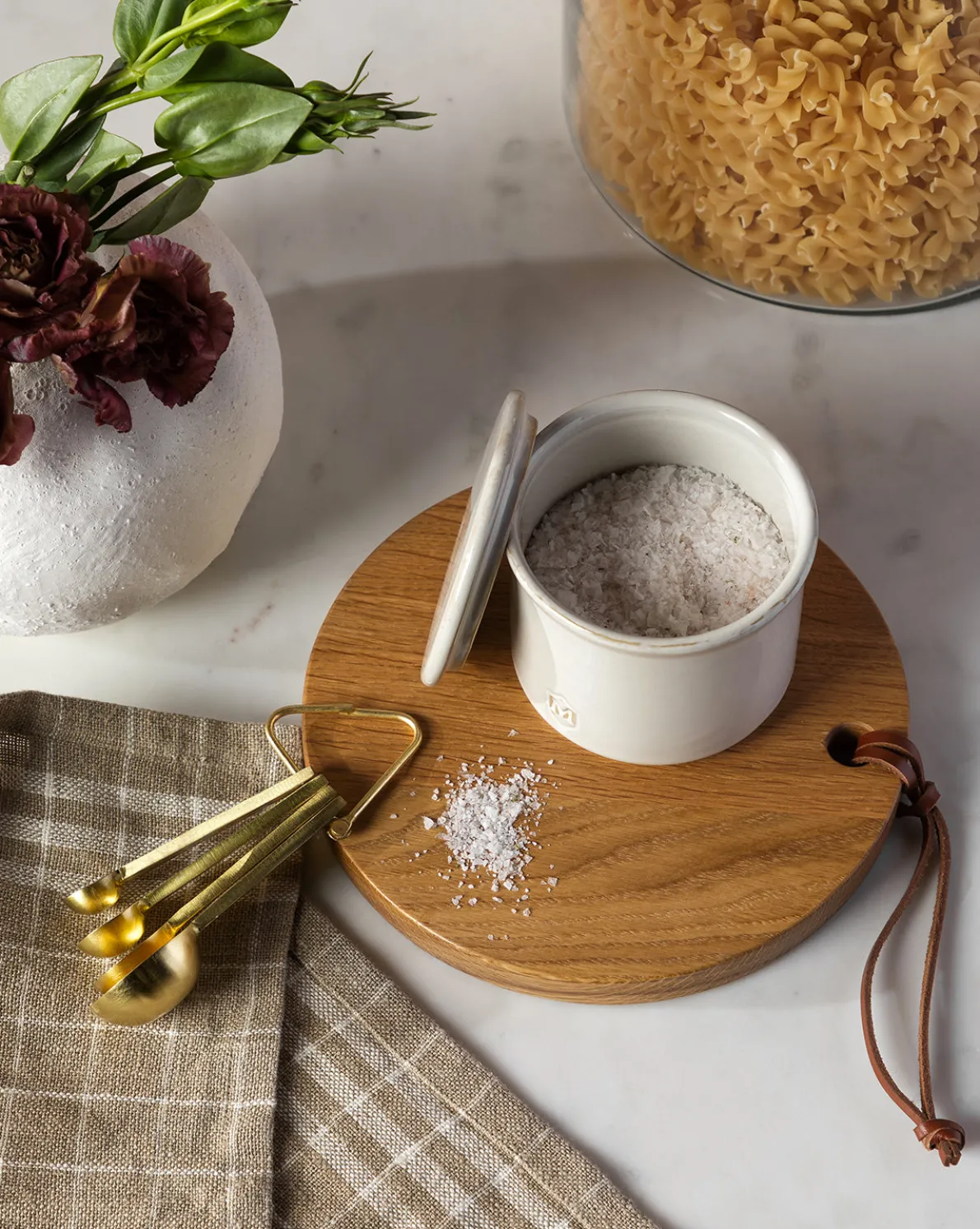 Glazed Stoneware Salt Cellar