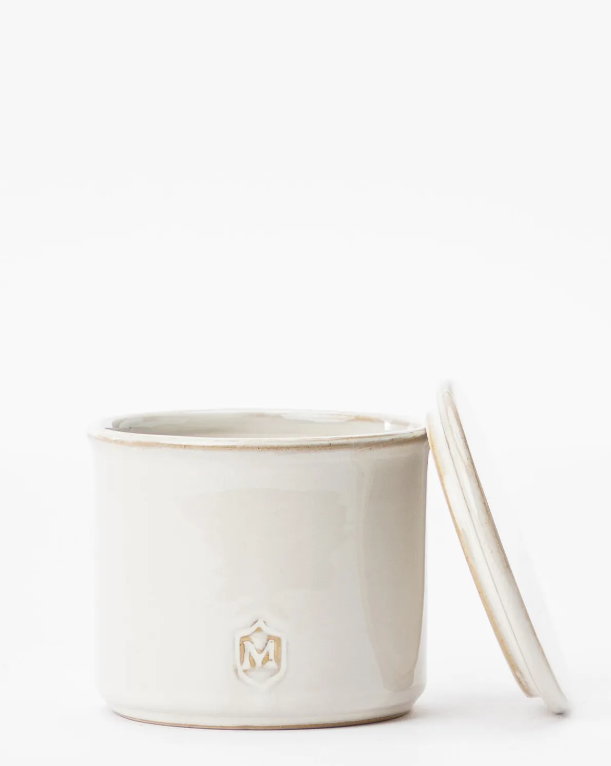 Glazed Stoneware Salt Cellar