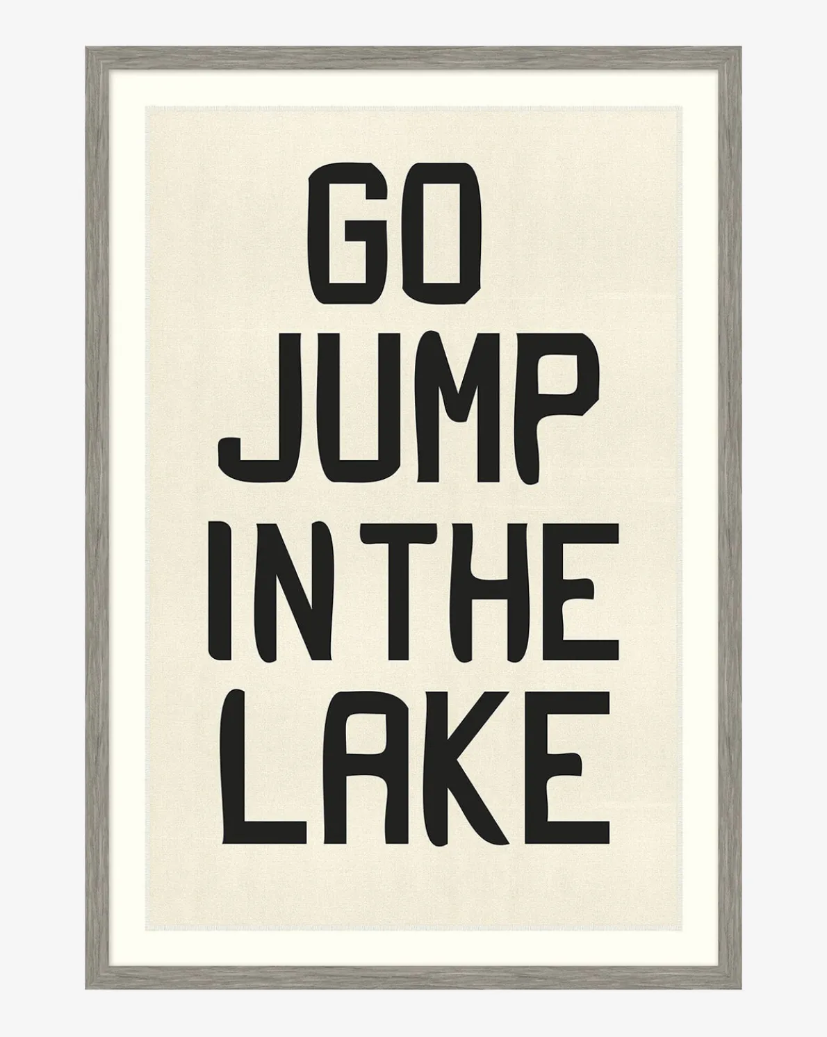 Go Jump in the Lake