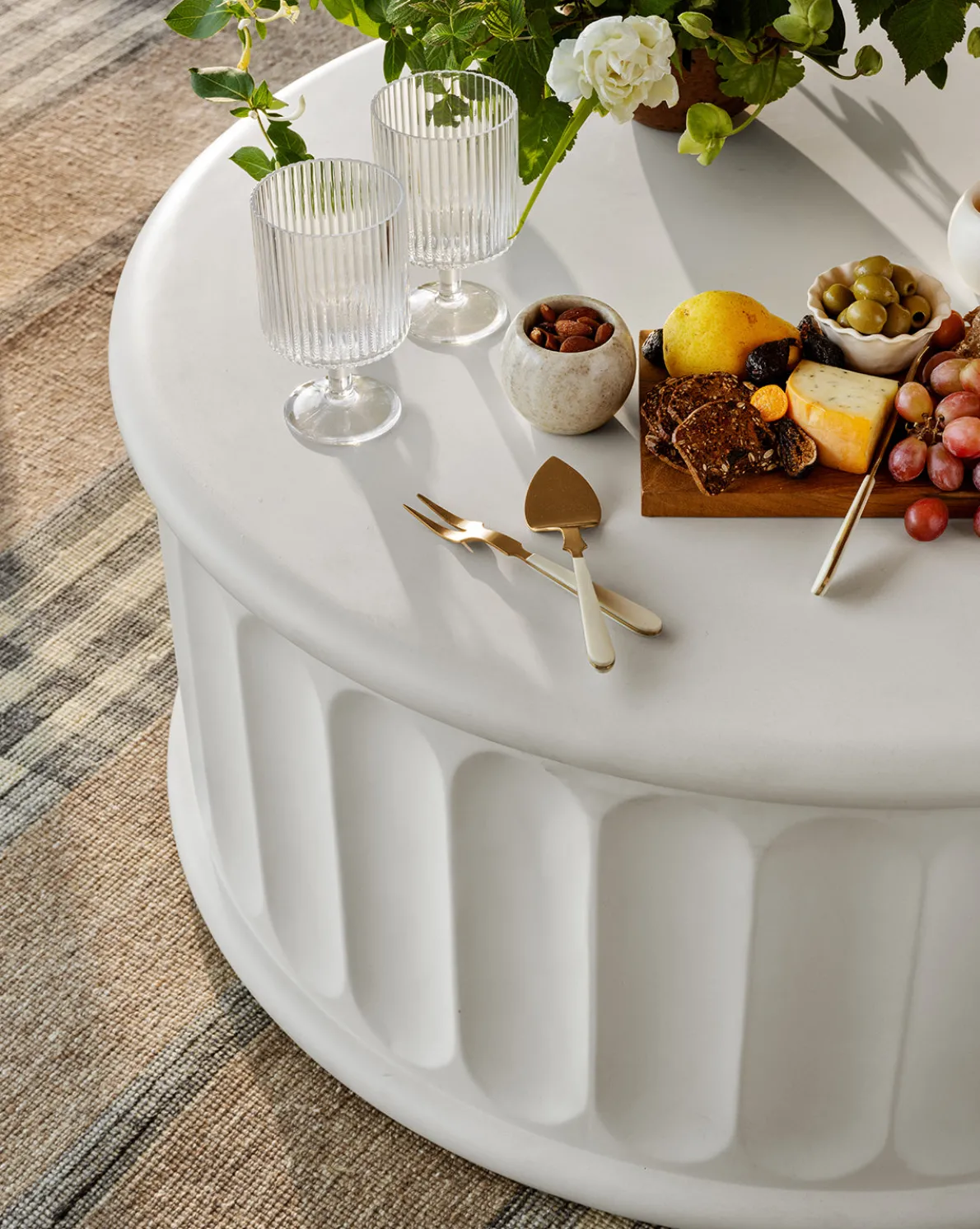 Gold Cheese Set (Set of 4)