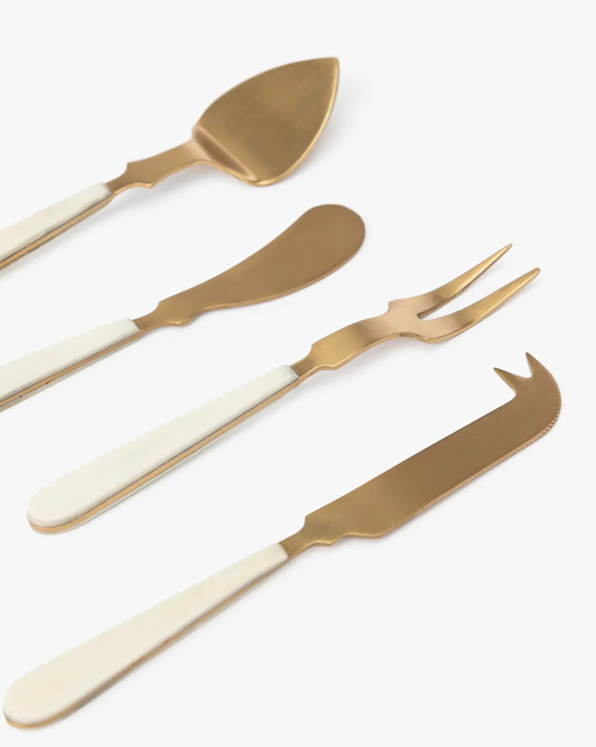 Gold Cheese Set (Set of 4)