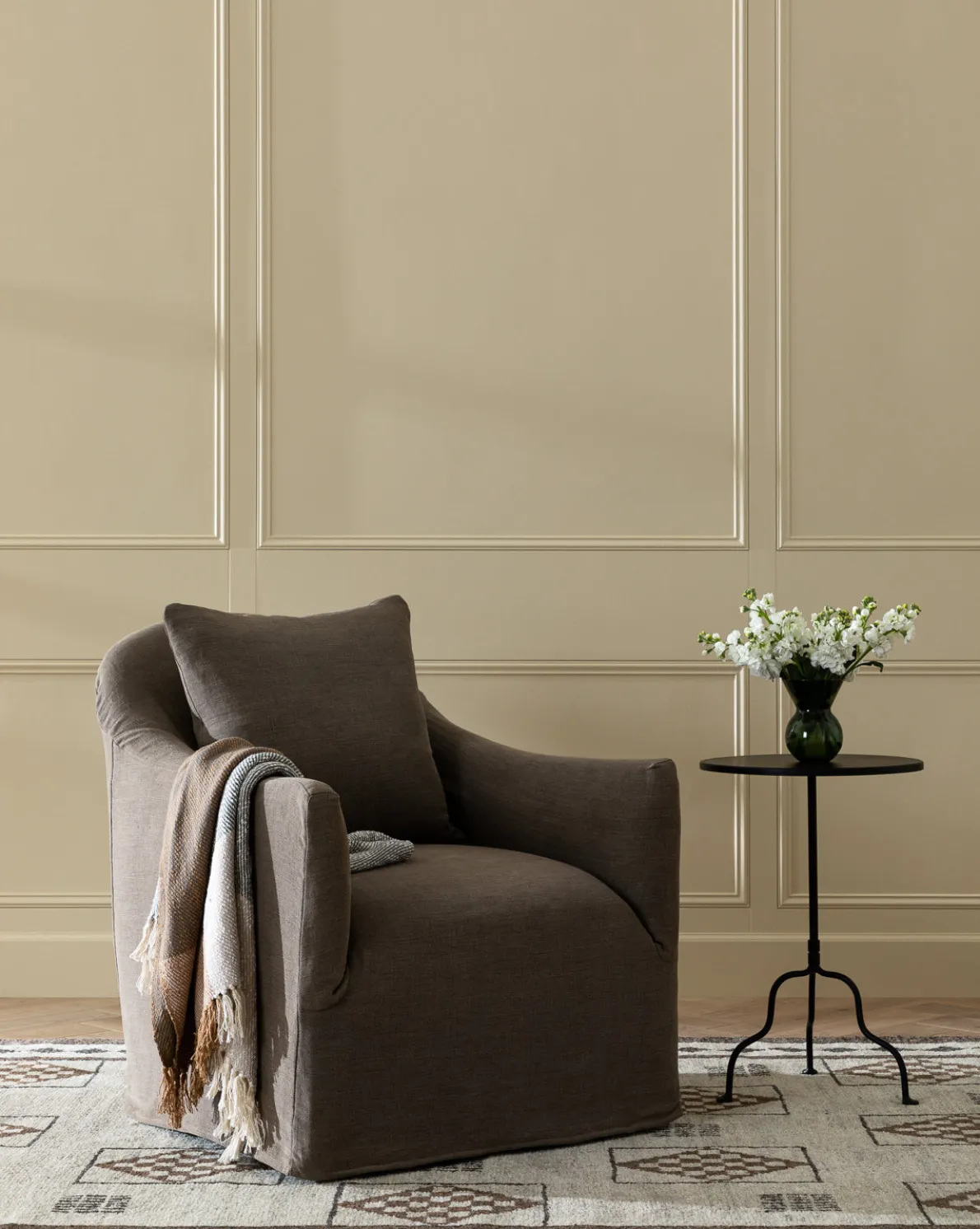 Goodrich Iron Side Table