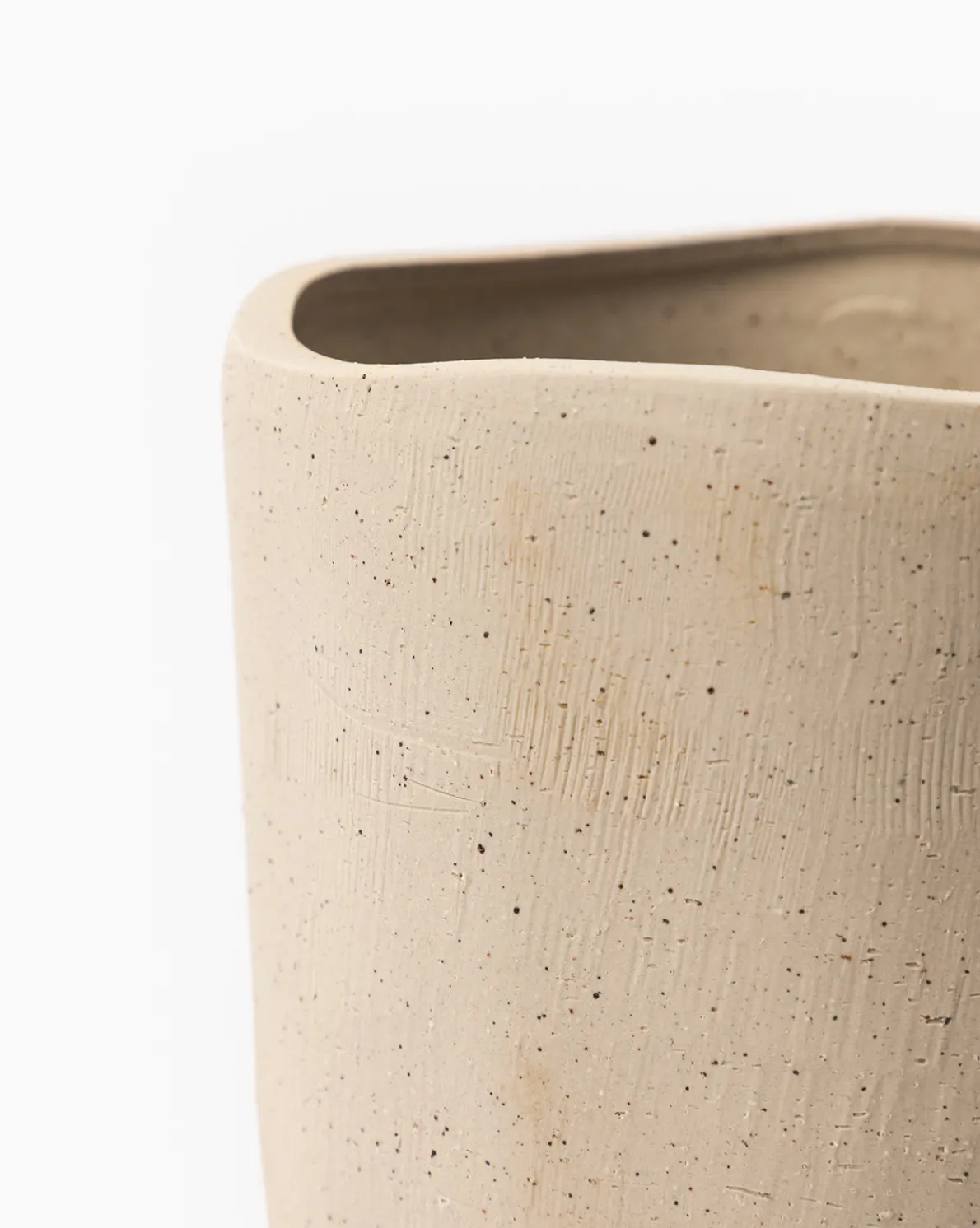 Gray Speckled Planter
