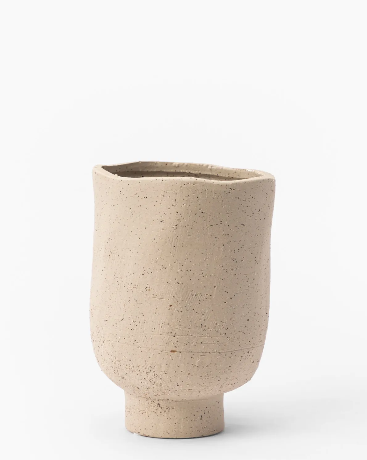 Gray Speckled Planter