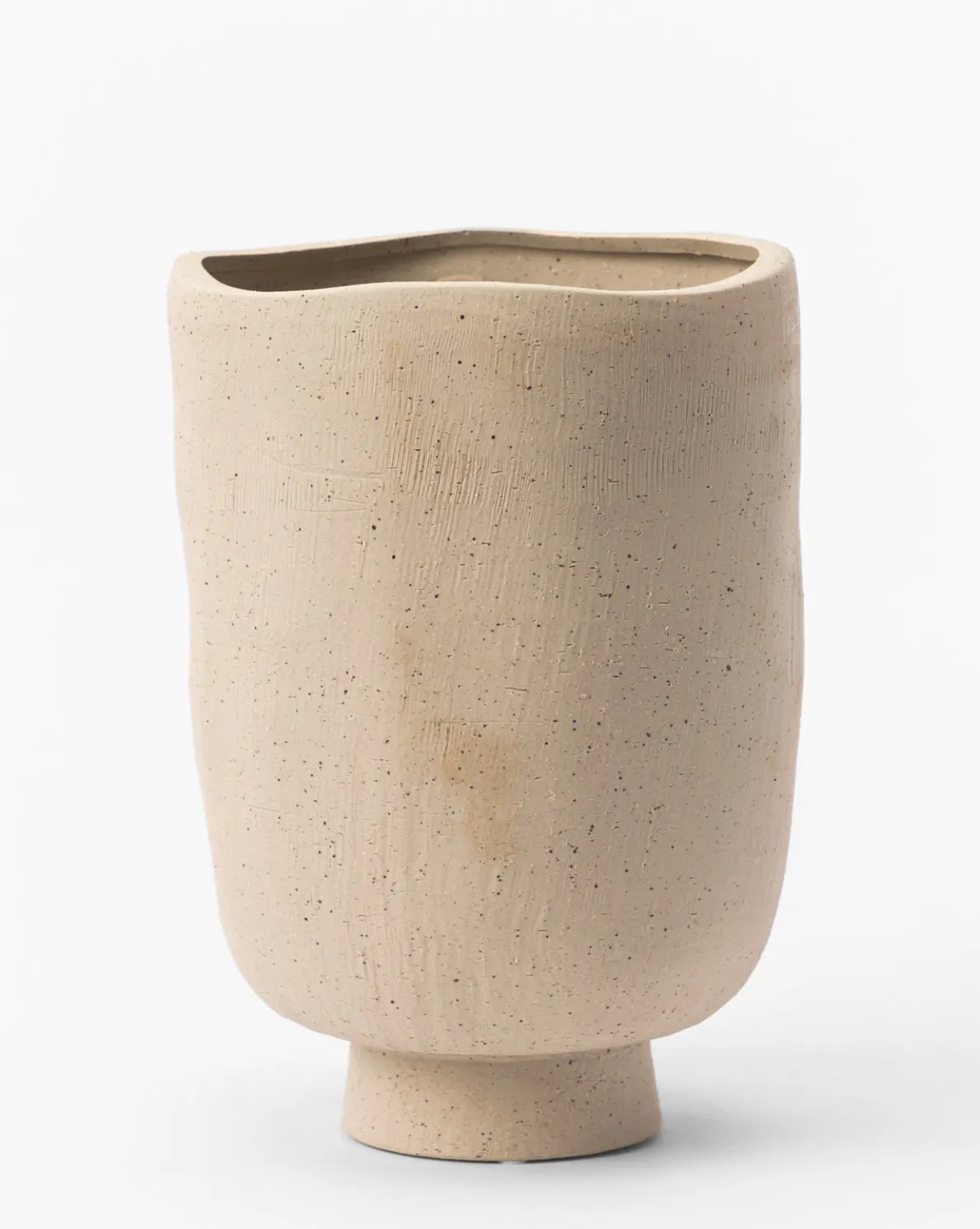 Gray Speckled Planter