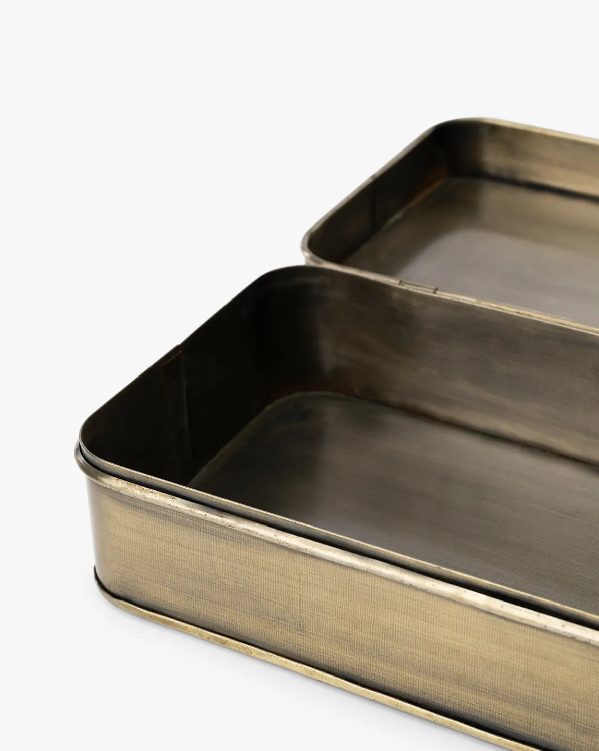 Harriet Brass Boxes (Set of 2)