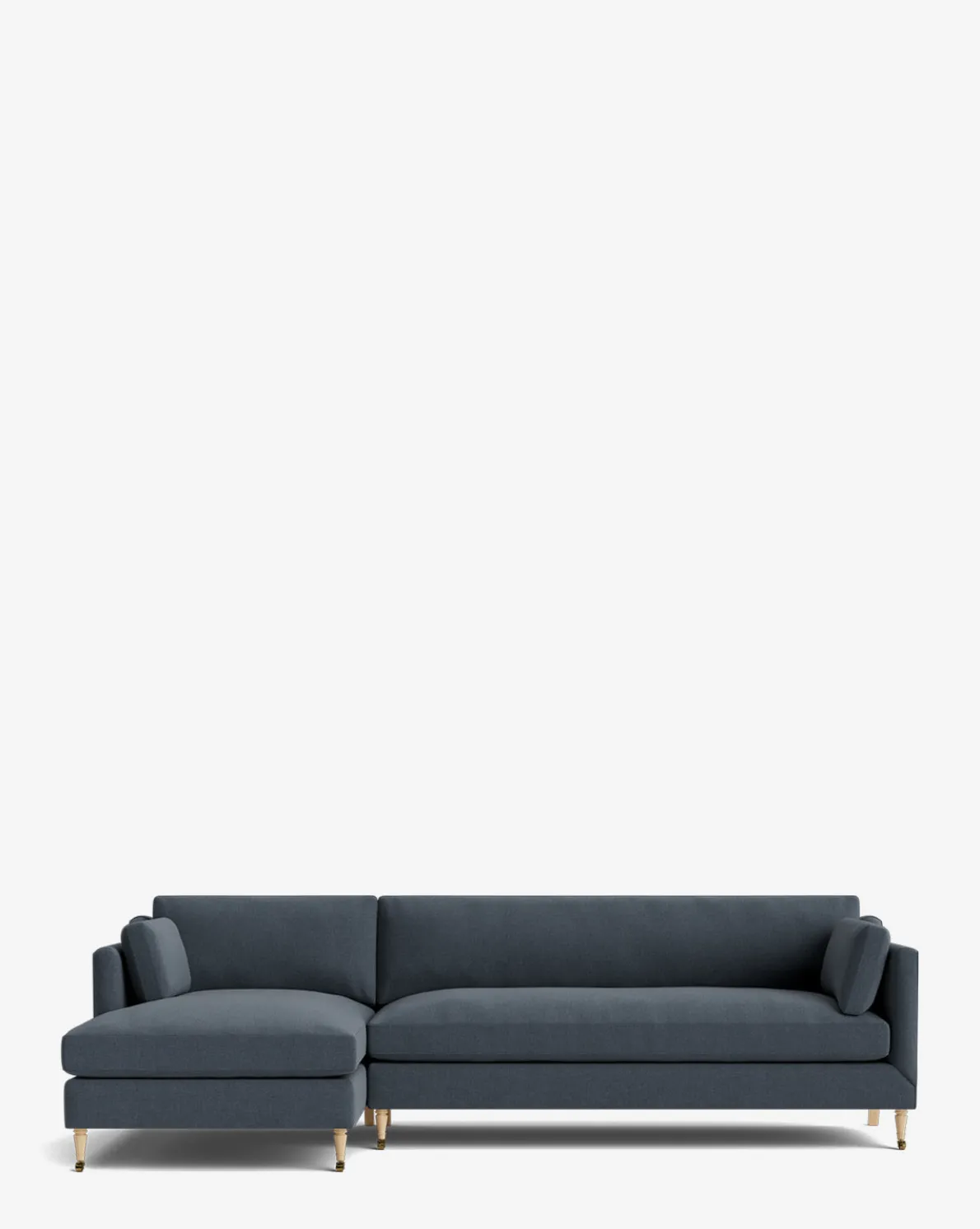 Haverford Upholstered Left Chaise Sectional 113"