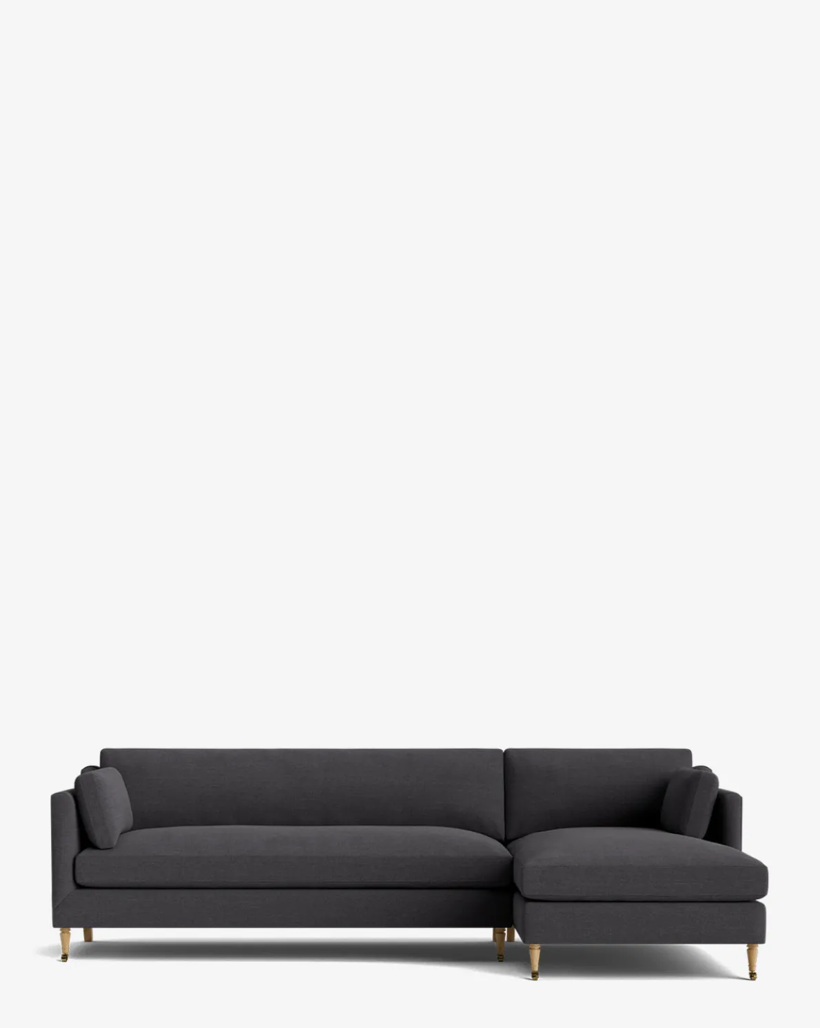 Haverford Upholstered Right Chaise Sectional 113