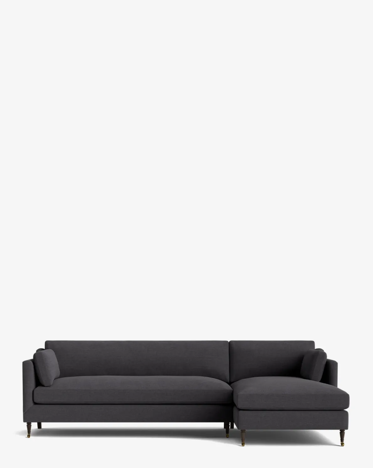 Haverford Upholstered Right Chaise Sectional 113