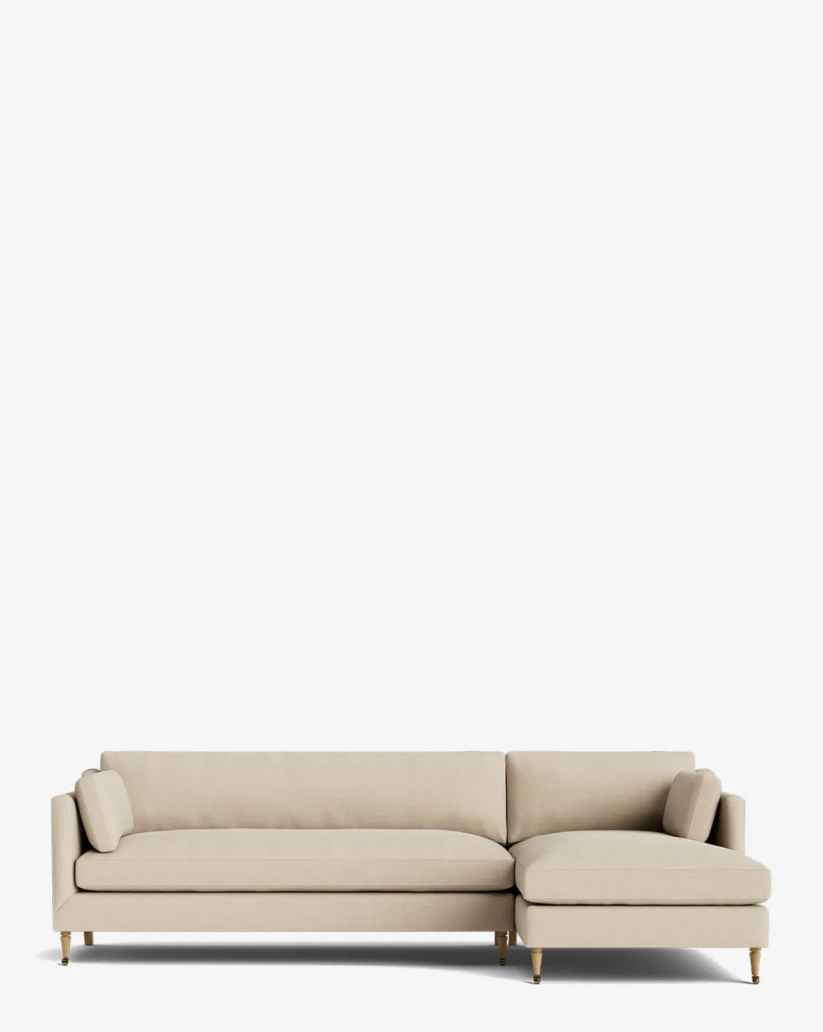 Haverford Upholstered Right Chaise Sectional 113