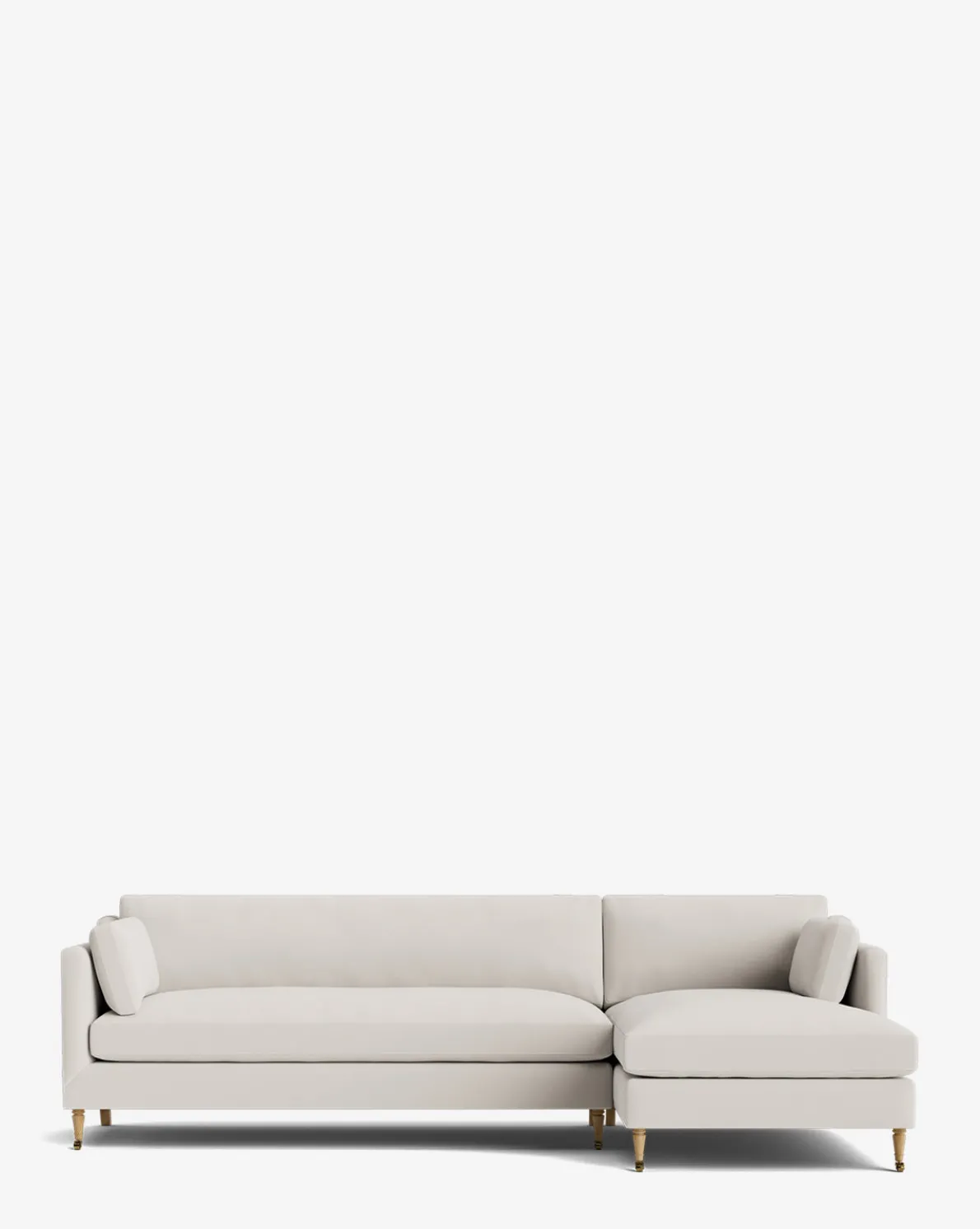 Haverford Upholstered Right Chaise Sectional 113