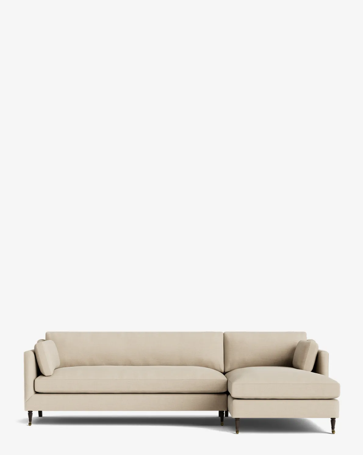 Haverford Upholstered Right Chaise Sectional 113