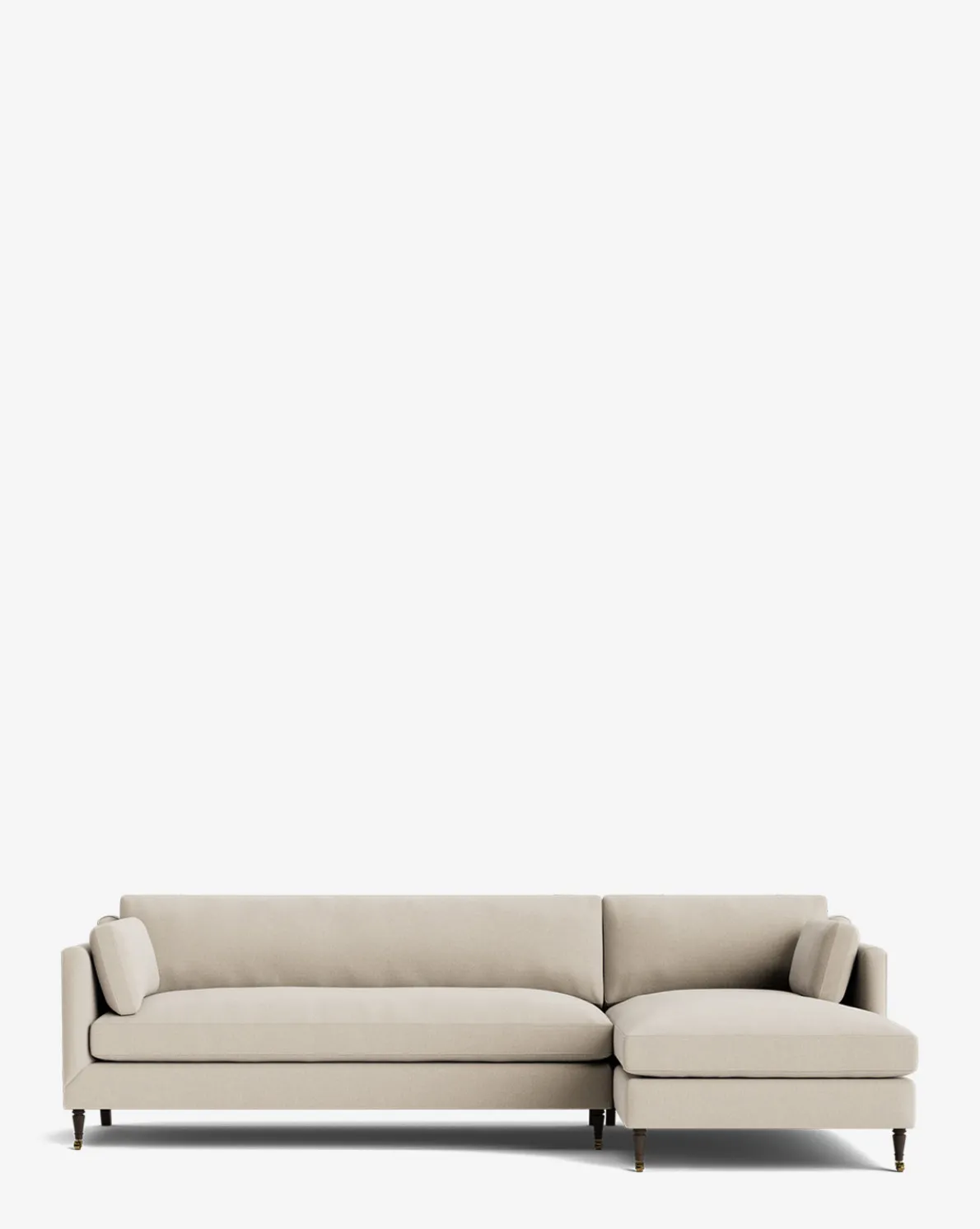 Haverford Upholstered Right Chaise Sectional 113