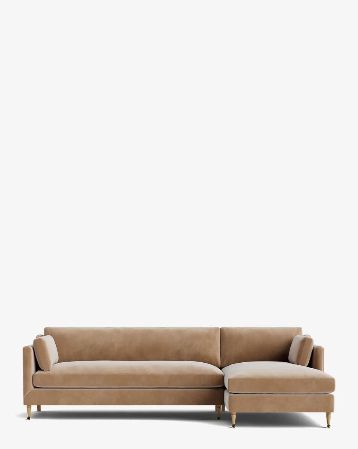 Haverford Upholstered Right Chaise Sectional 113