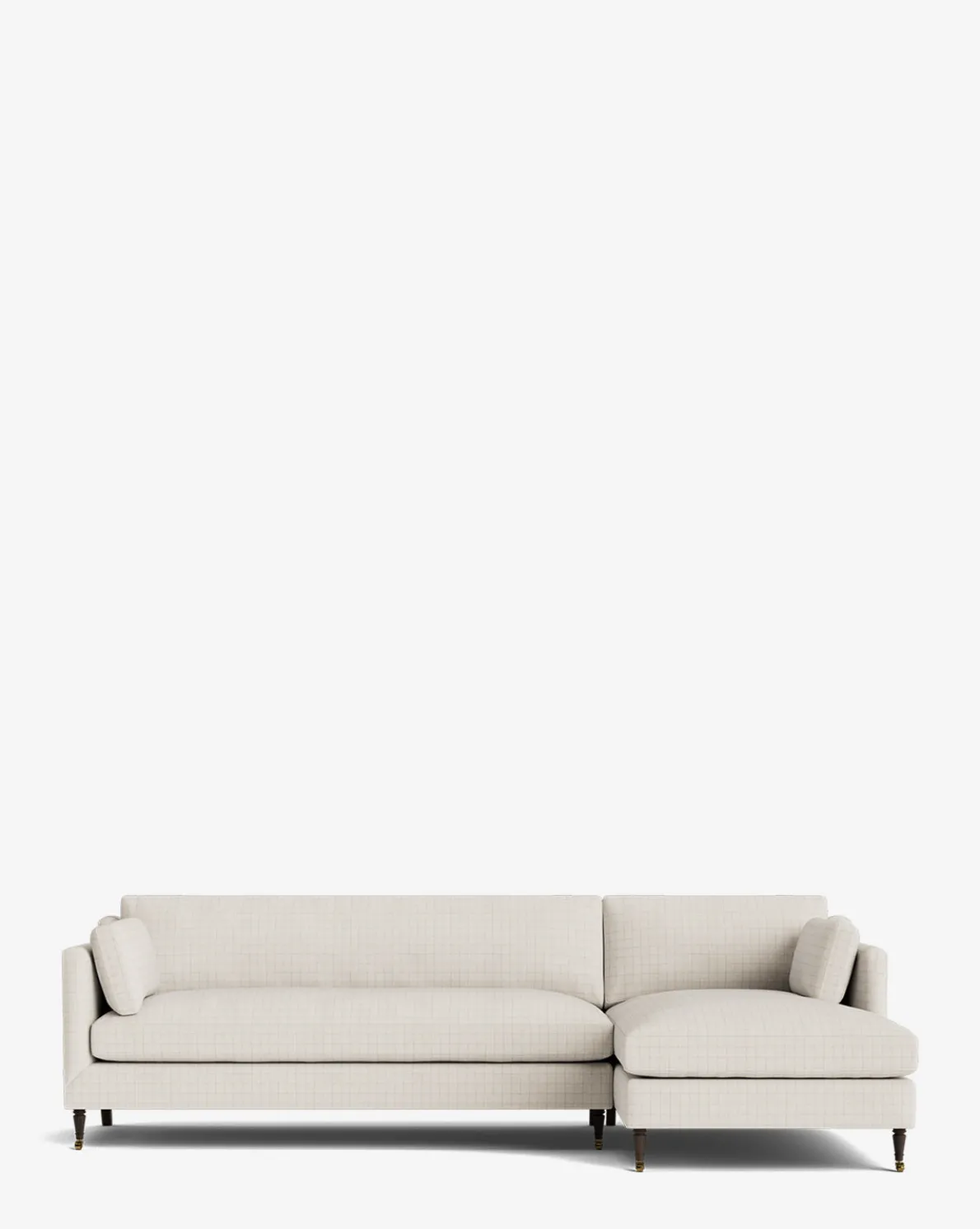 Haverford Upholstered Right Chaise Sectional 113