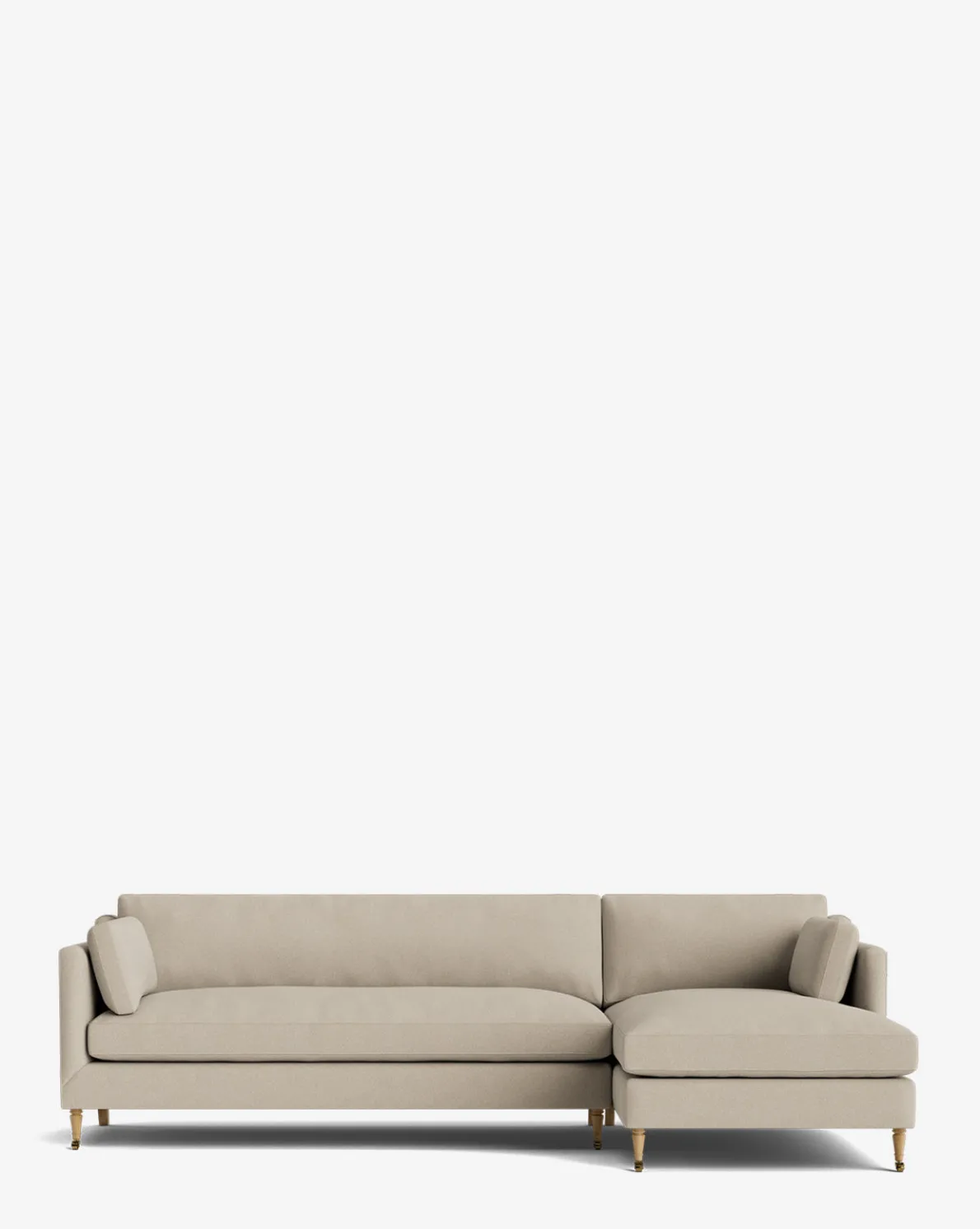 Haverford Upholstered Right Chaise Sectional 113