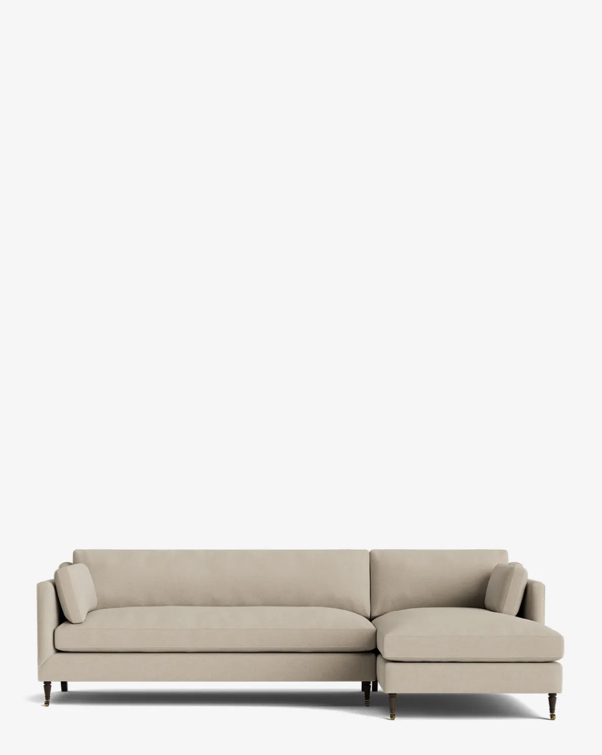 Haverford Upholstered Right Chaise Sectional 113