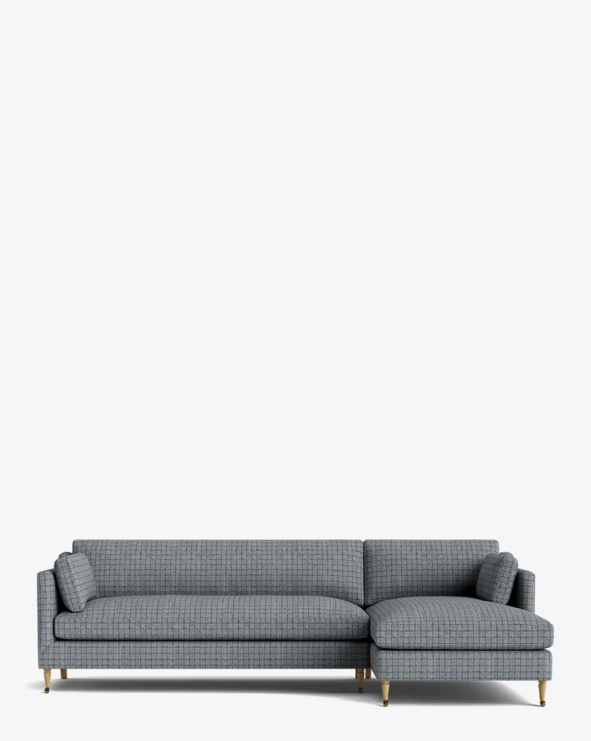 Haverford Upholstered Right Chaise Sectional 113