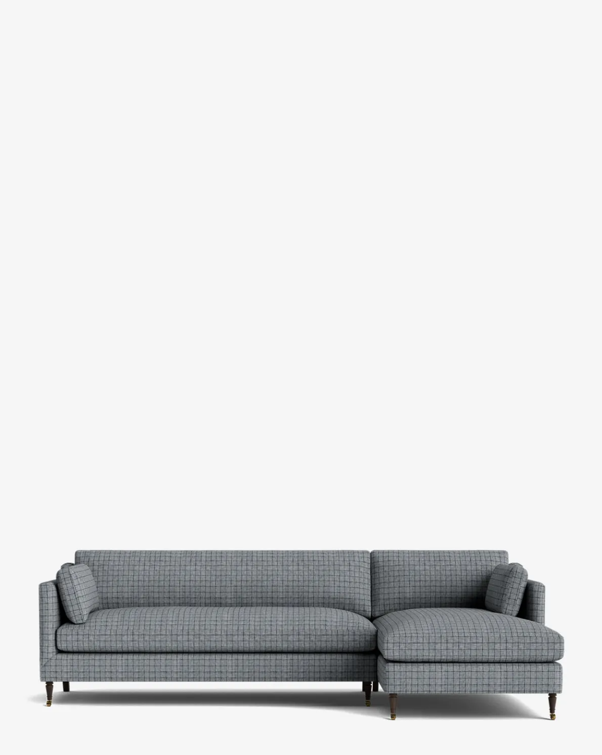 Haverford Upholstered Right Chaise Sectional 113