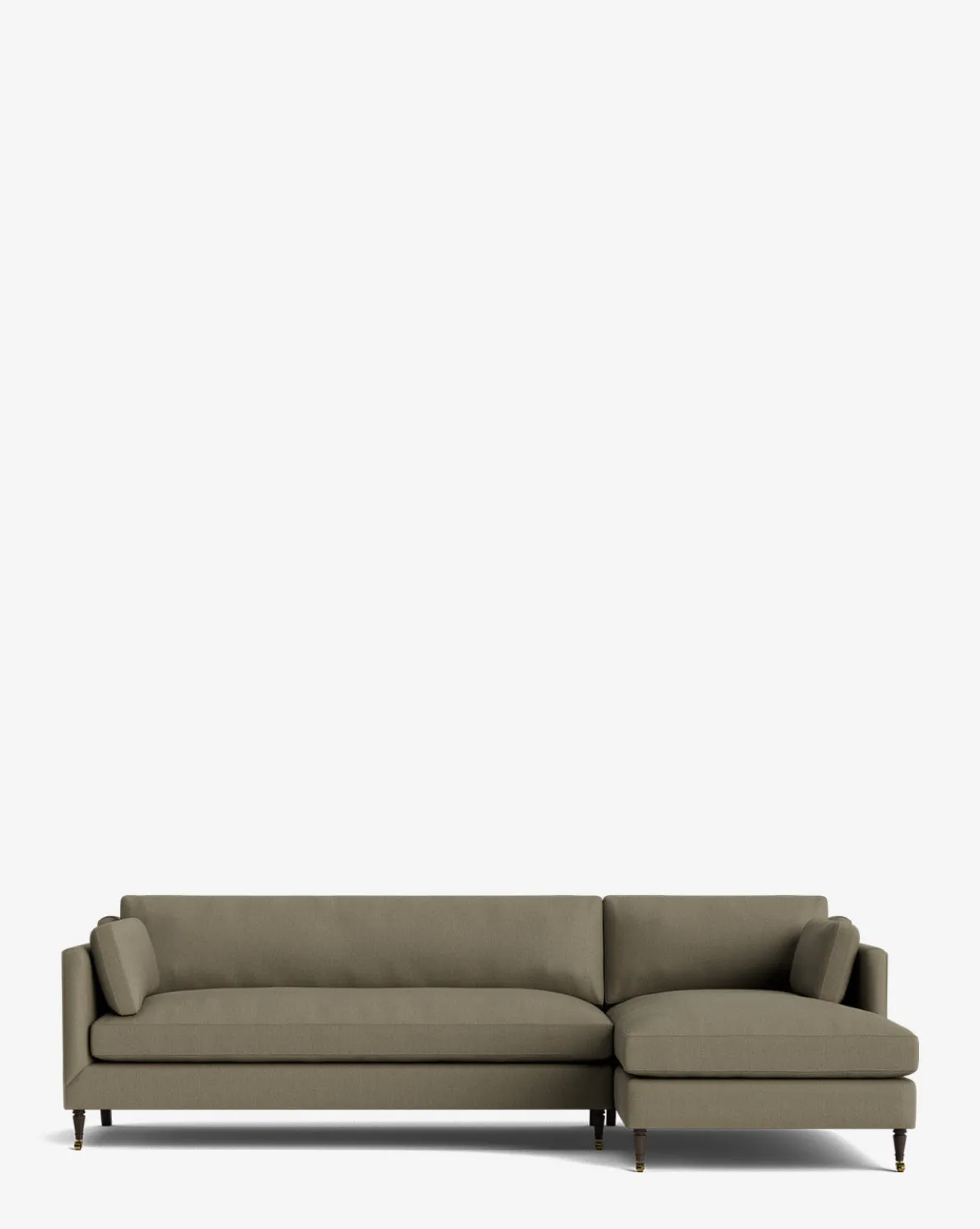 Haverford Upholstered Right Chaise Sectional 113