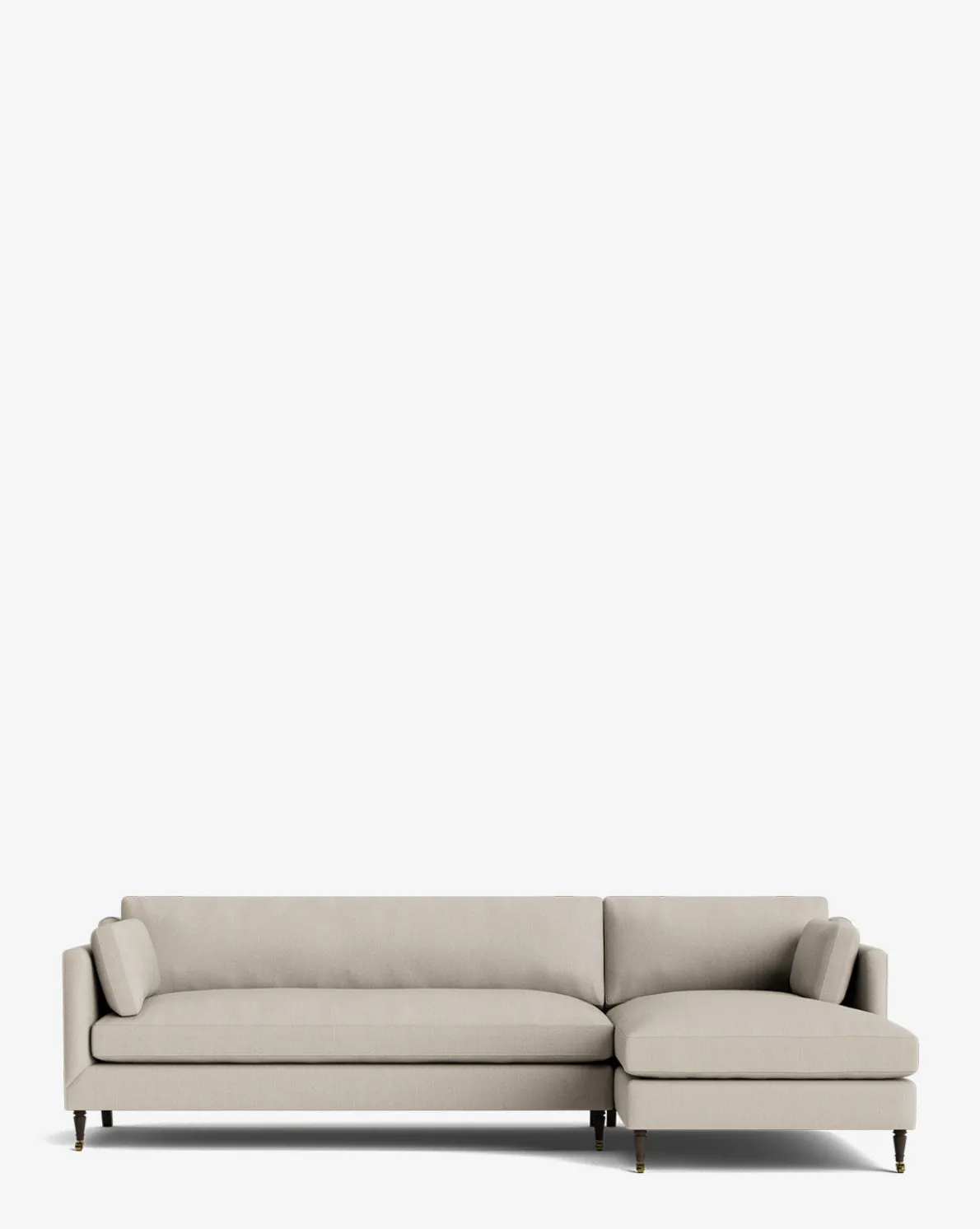 Haverford Upholstered Right Chaise Sectional 113