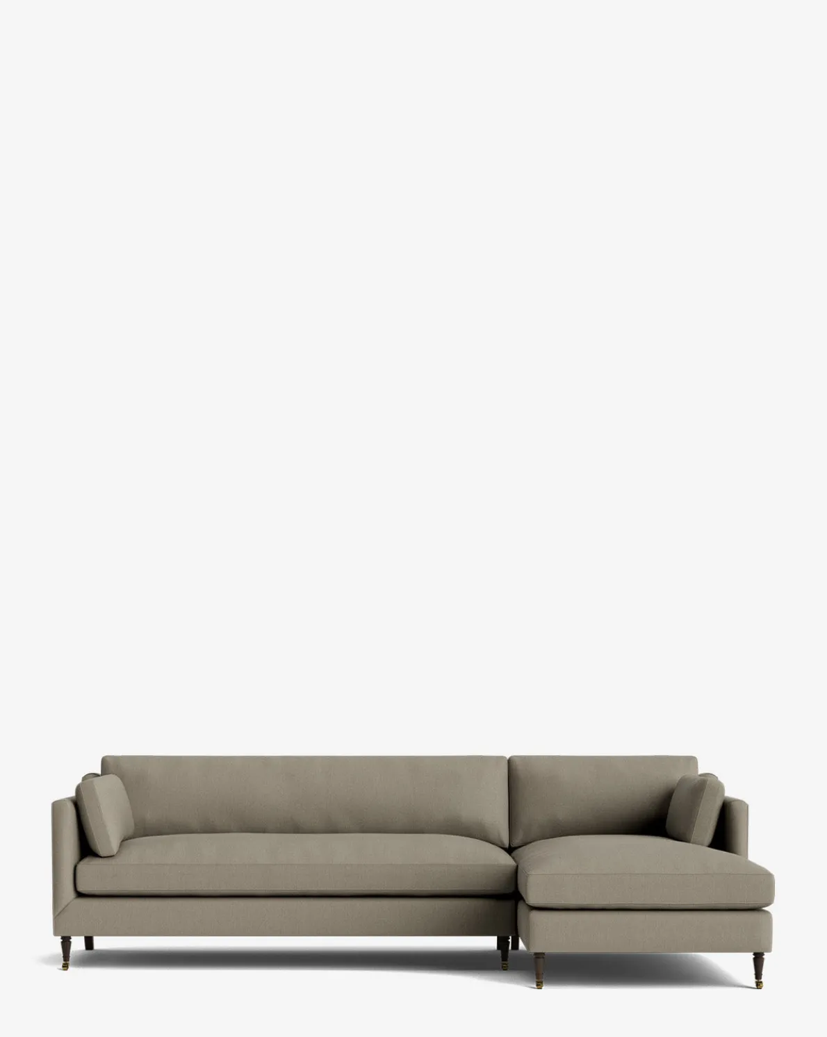 Haverford Upholstered Right Chaise Sectional 113