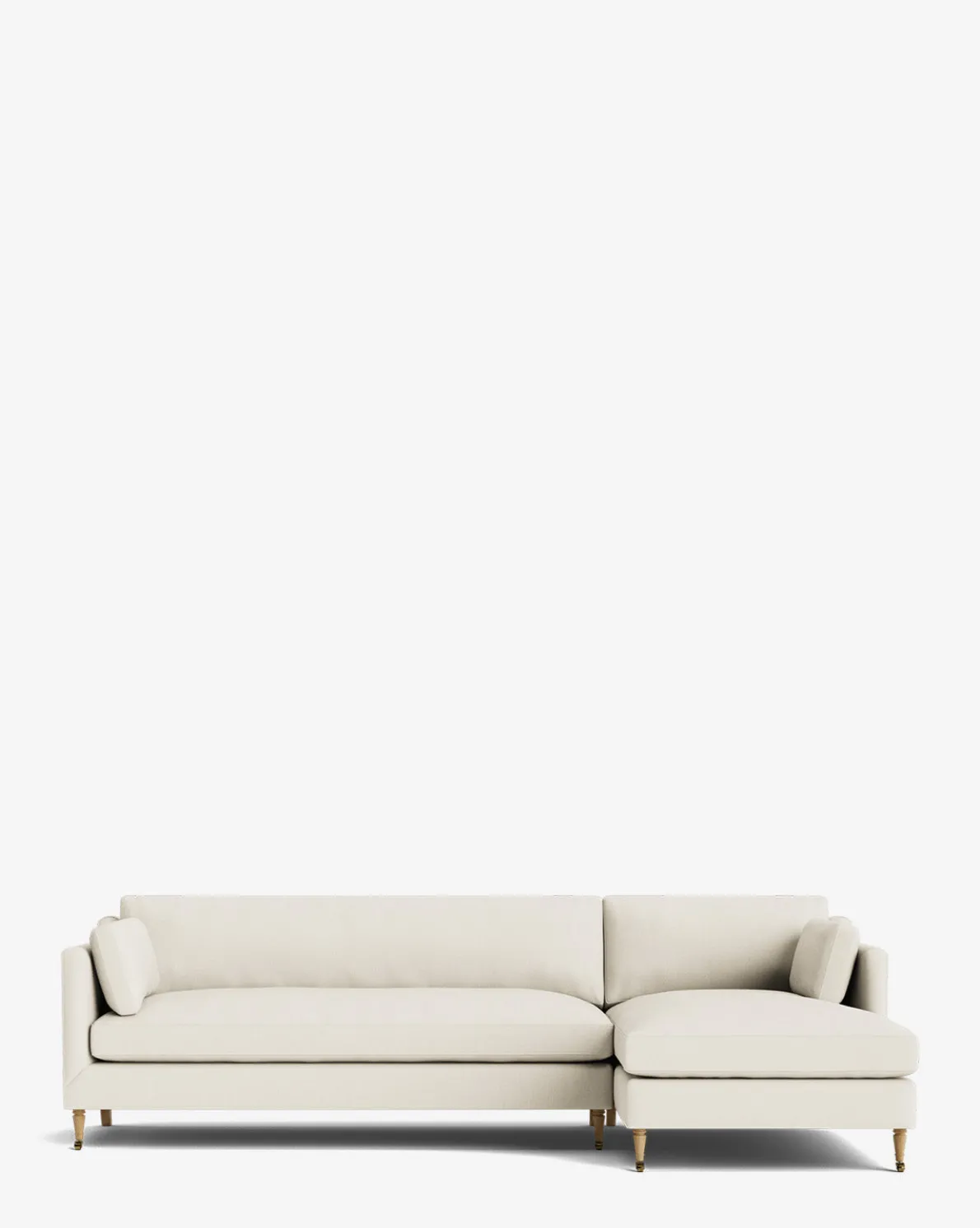 Haverford Upholstered Right Chaise Sectional 113