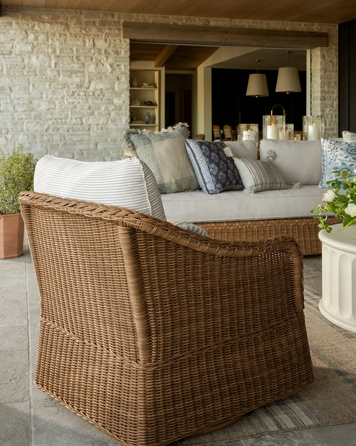 Haviland Outdoor Swivel Lounge Chair