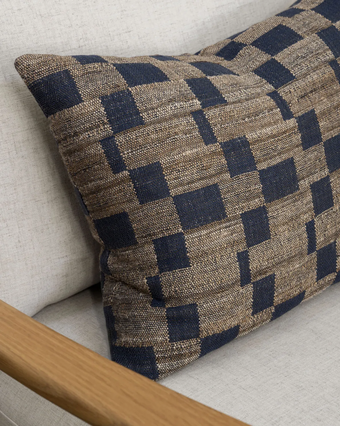 Hedgerow Navy Pillow Cover