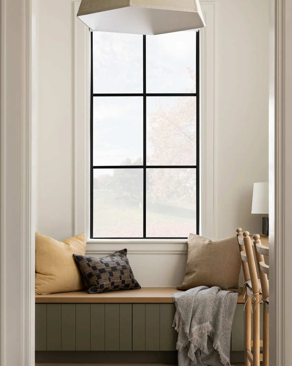 Hedgerow Navy Pillow Cover