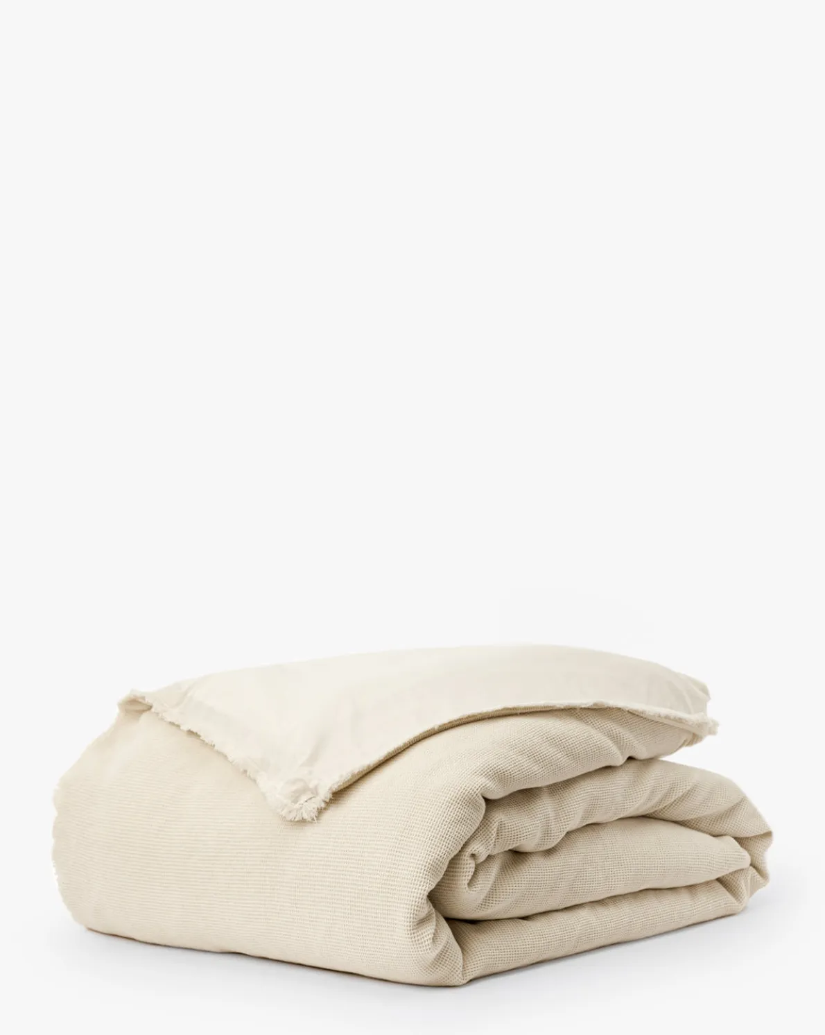 Helene Waffle Duvet Cover