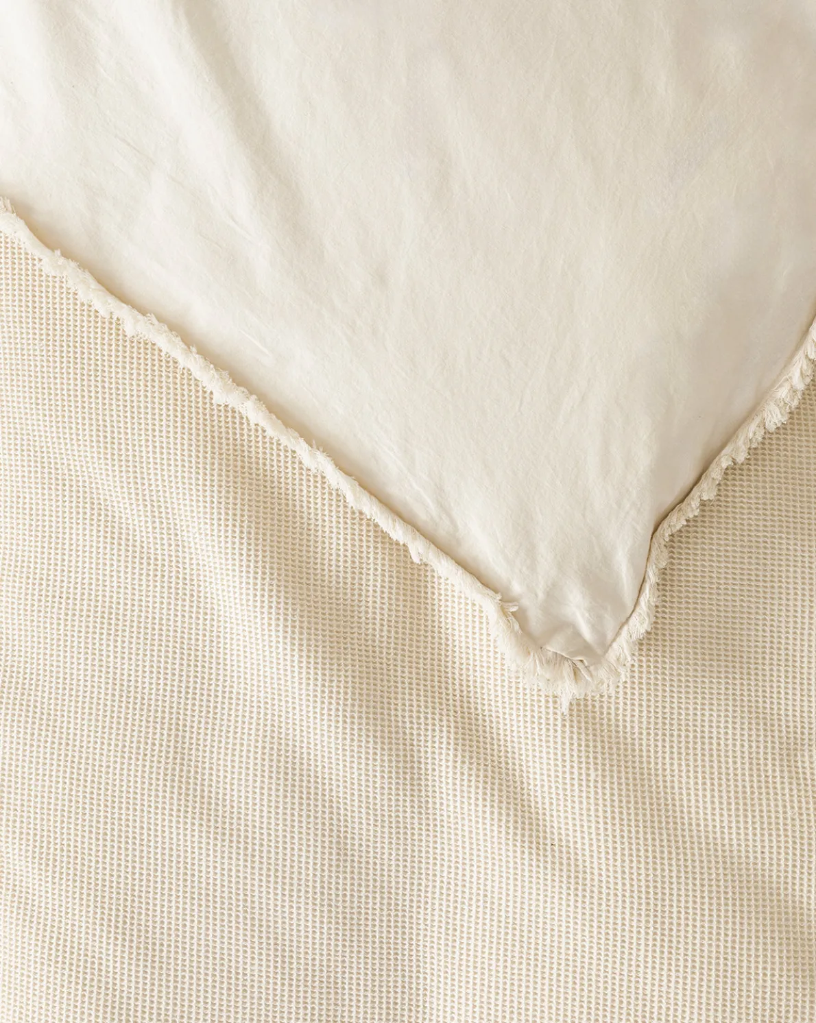 Helene Waffle Duvet Cover