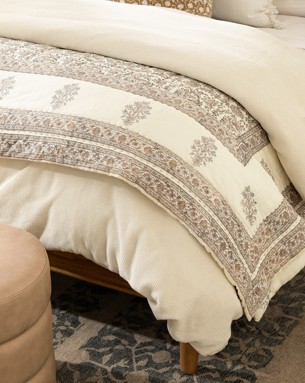 Helene Waffle Duvet Cover