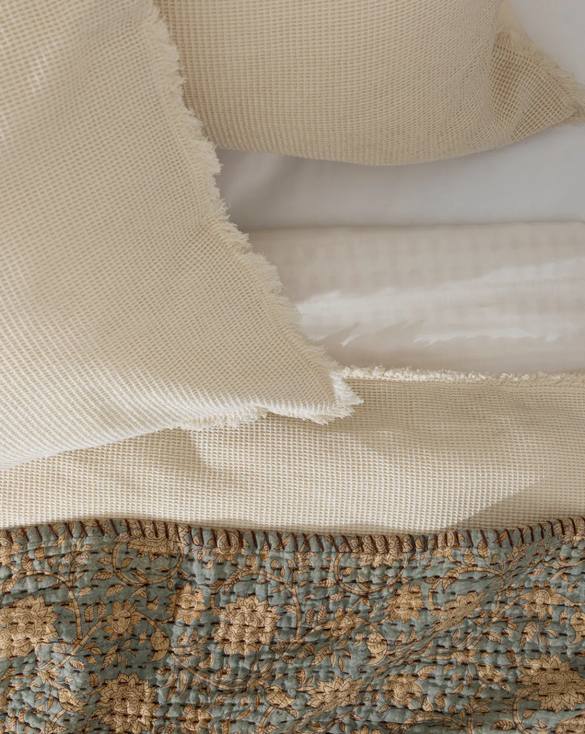 Helene Waffle Duvet Cover