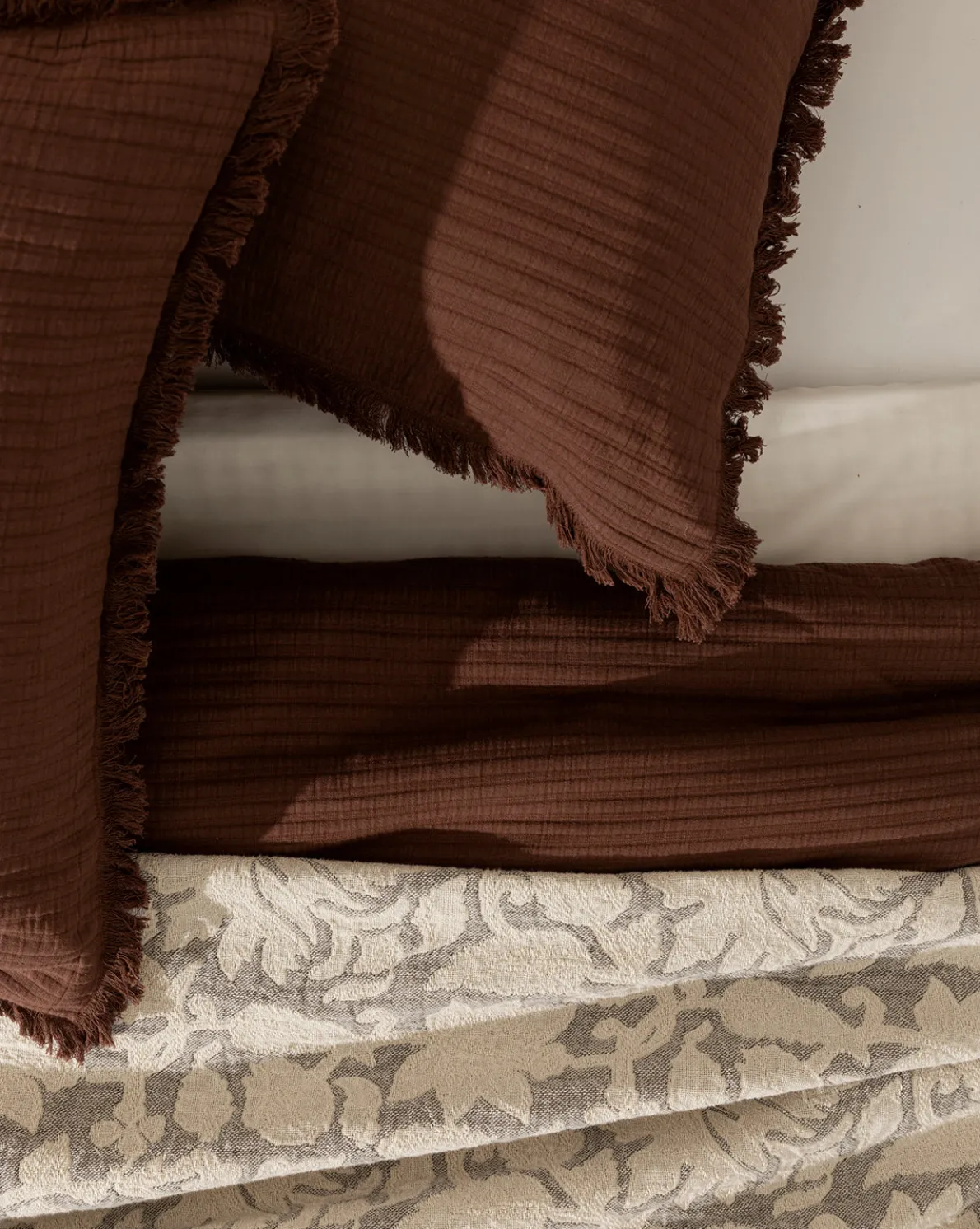 Hendricks Chocolate Cotton Shams (Set of 2)