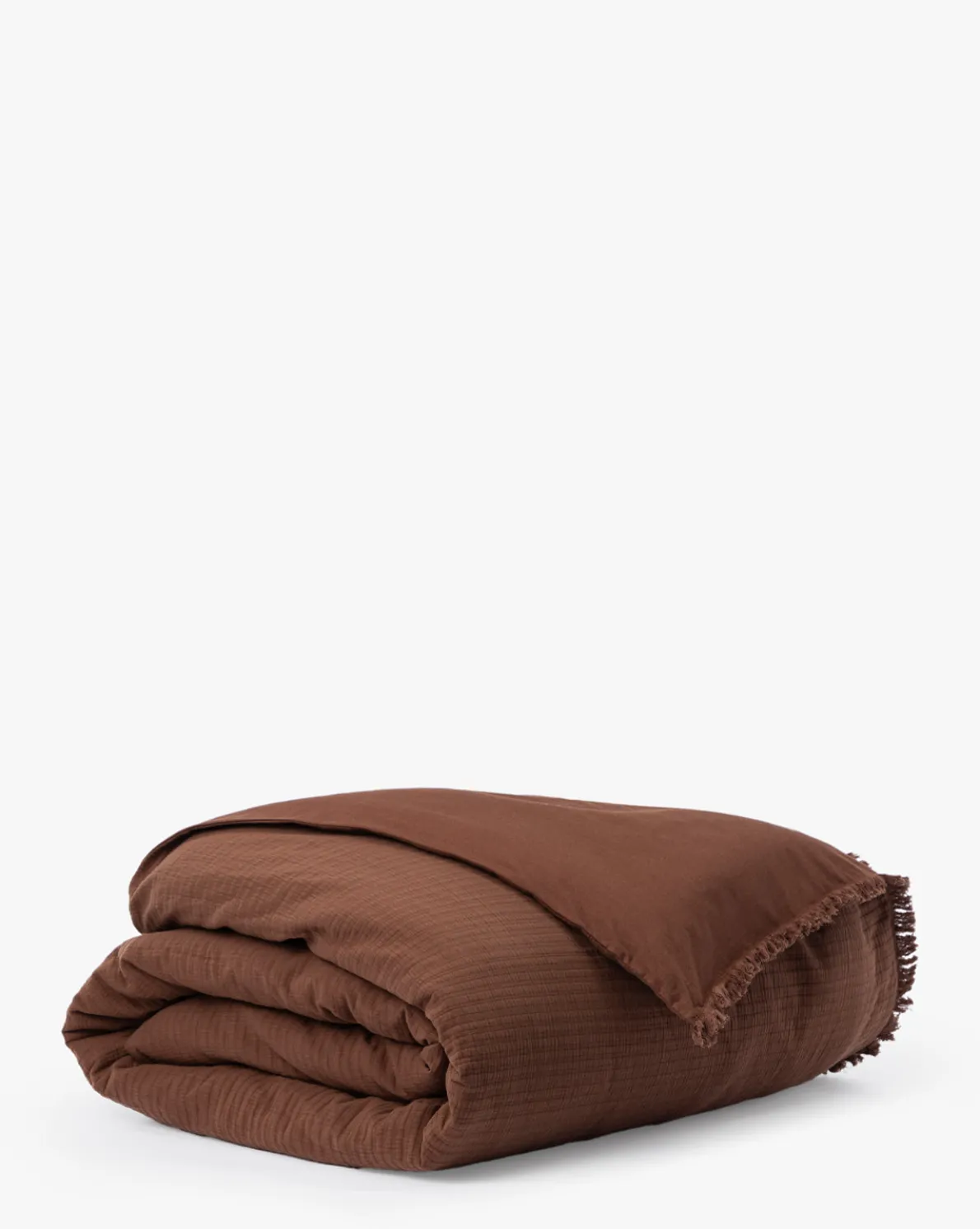 Hendricks Chocolate Cotton Duvet Cover
