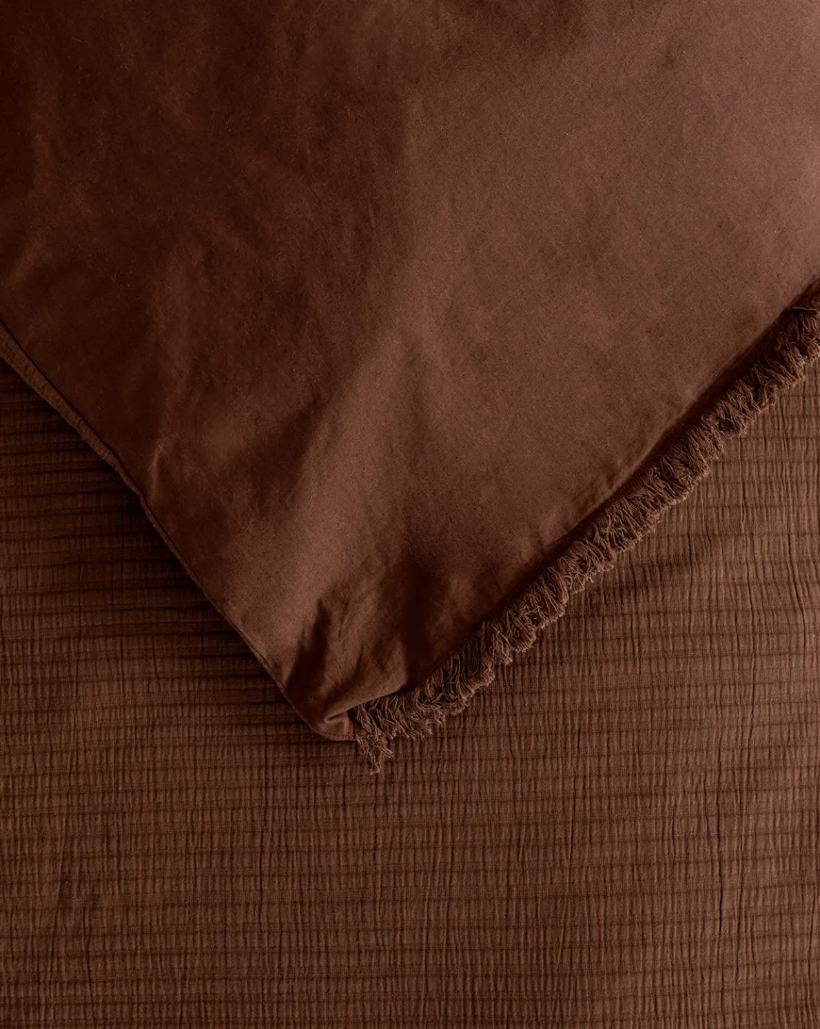 Hendricks Chocolate Cotton Duvet Cover