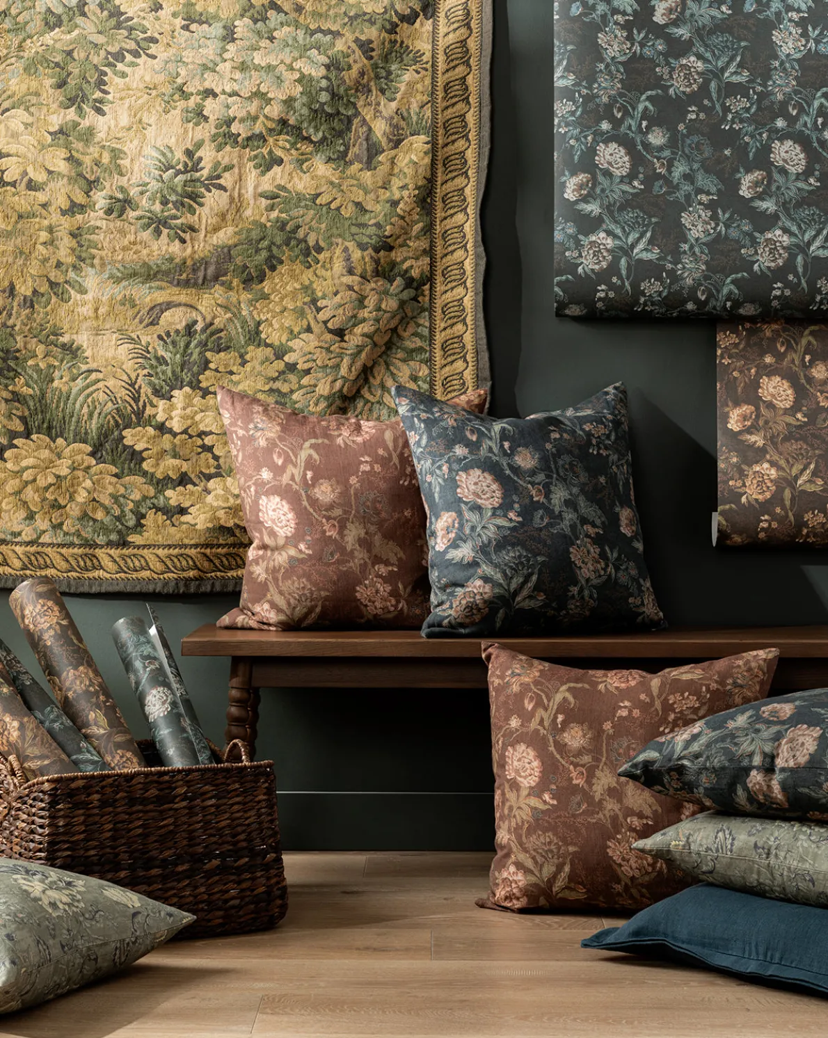 Hortensia Wall Tapestry