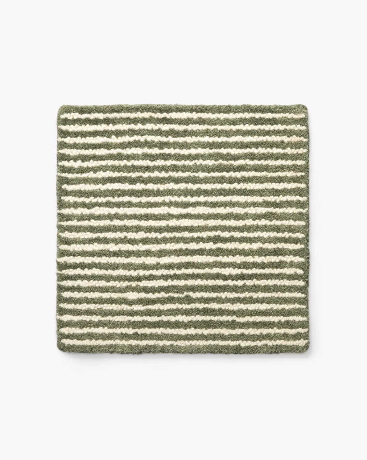 Inara Olive Hand-Tufted Wool Rug Swatch