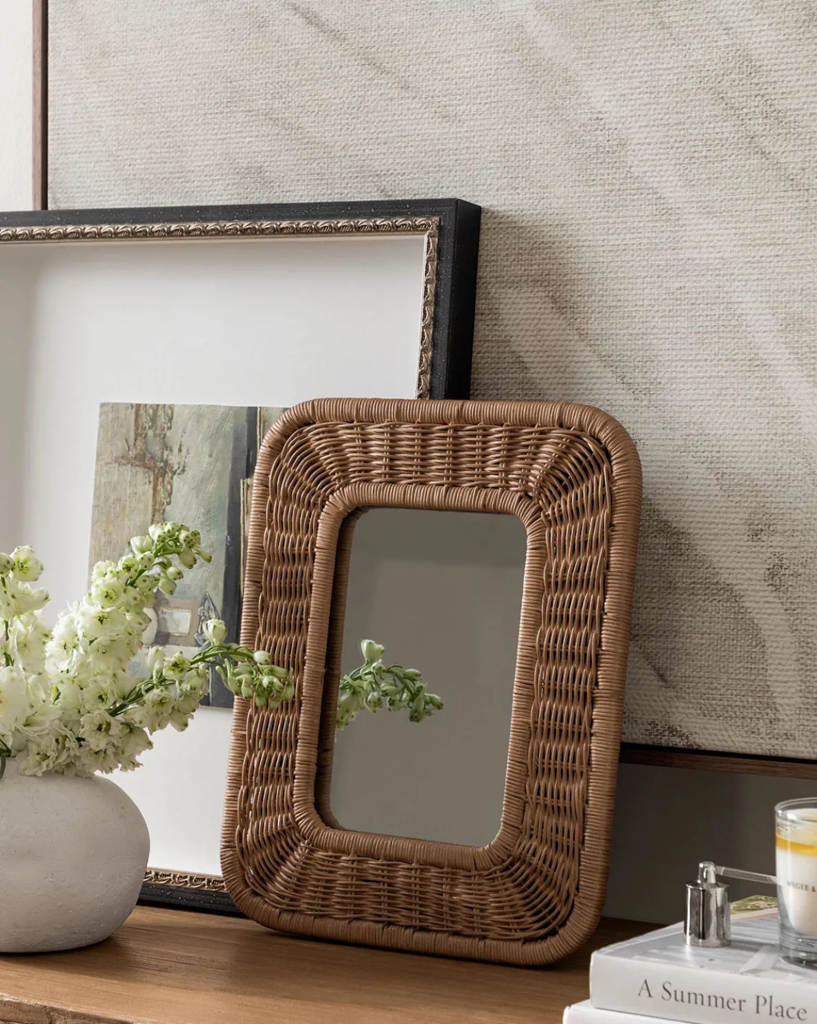 Jera Shelf Mirror