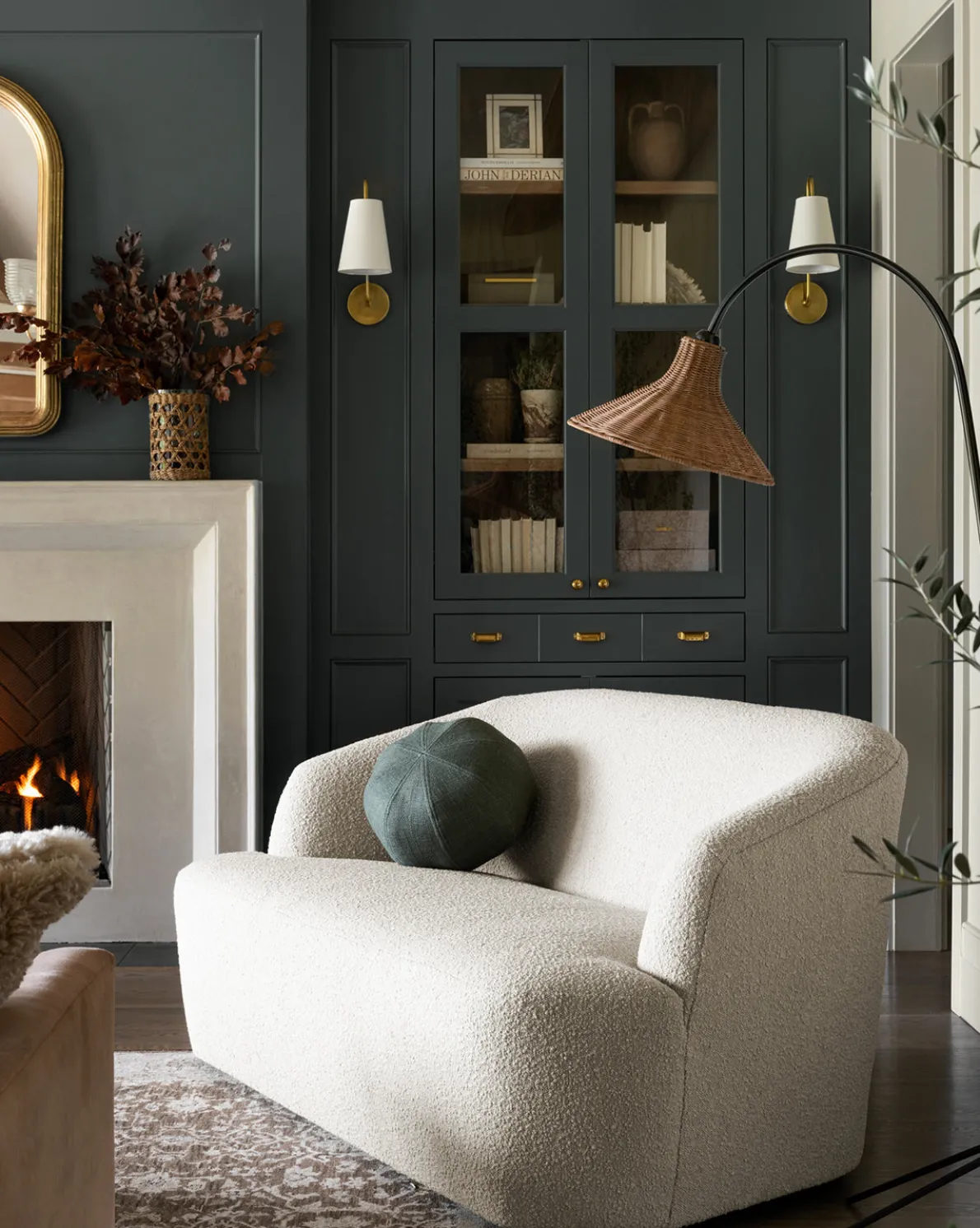 Johanson Woven Floor Lamp