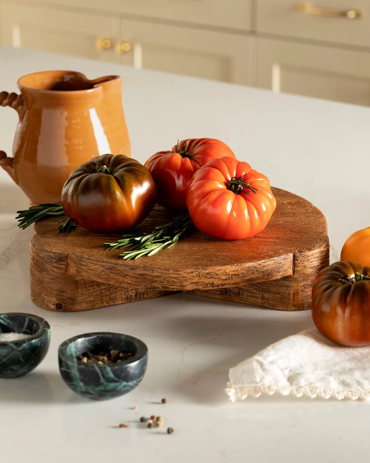 Laroche Marble Pinch Pots (Set of 3)