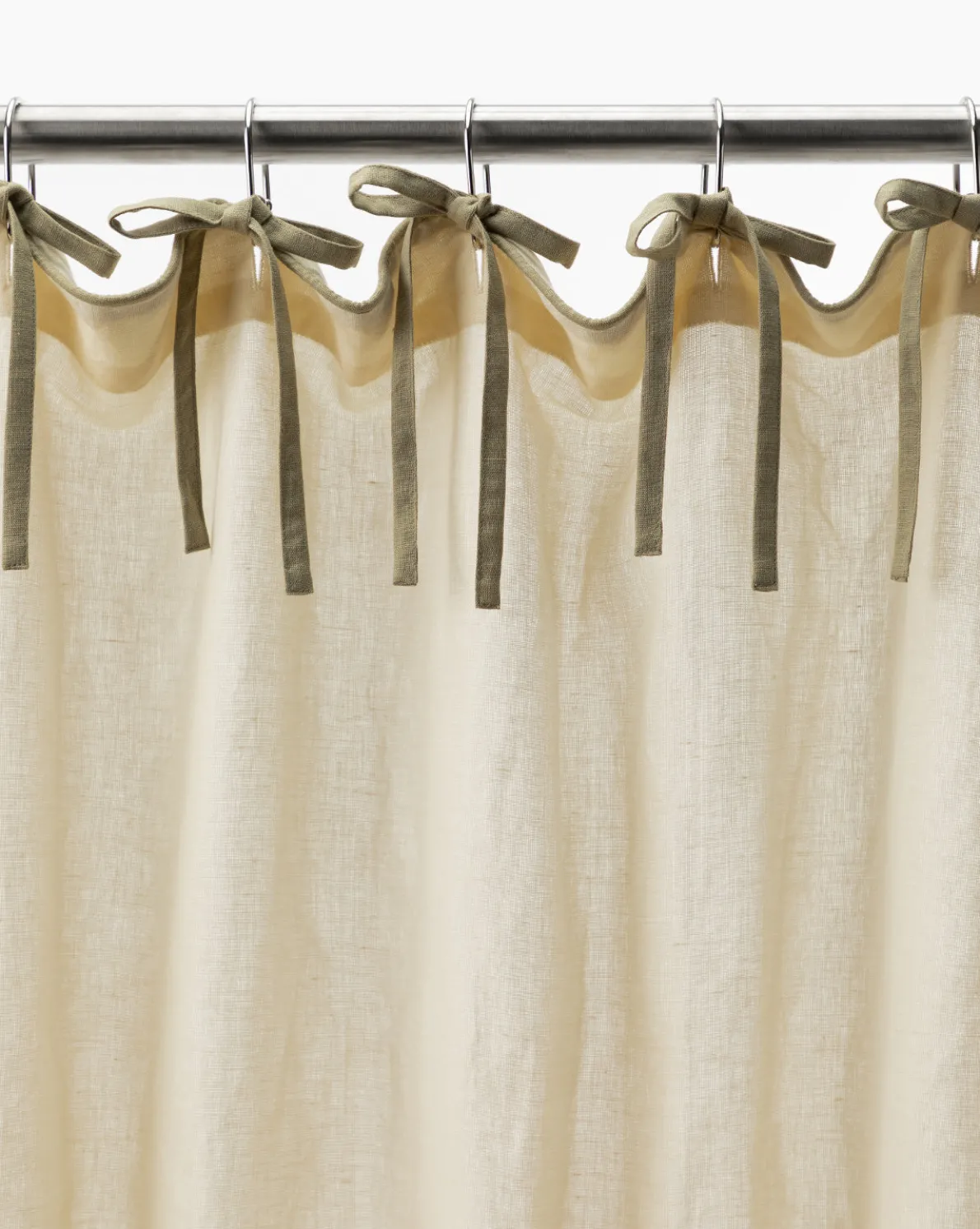 Lillian Linen Shower Curtain