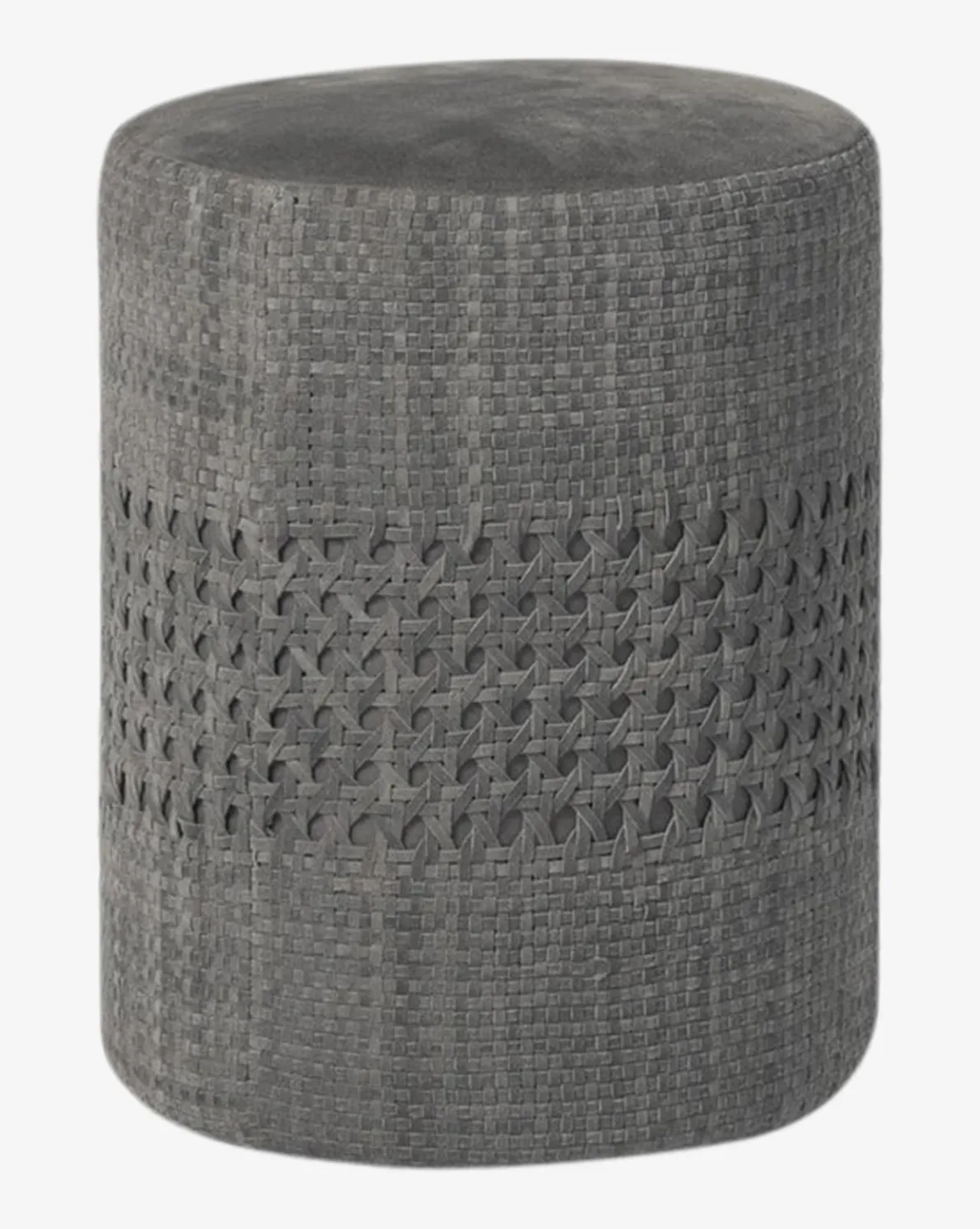 Longmont Suede Ottoman